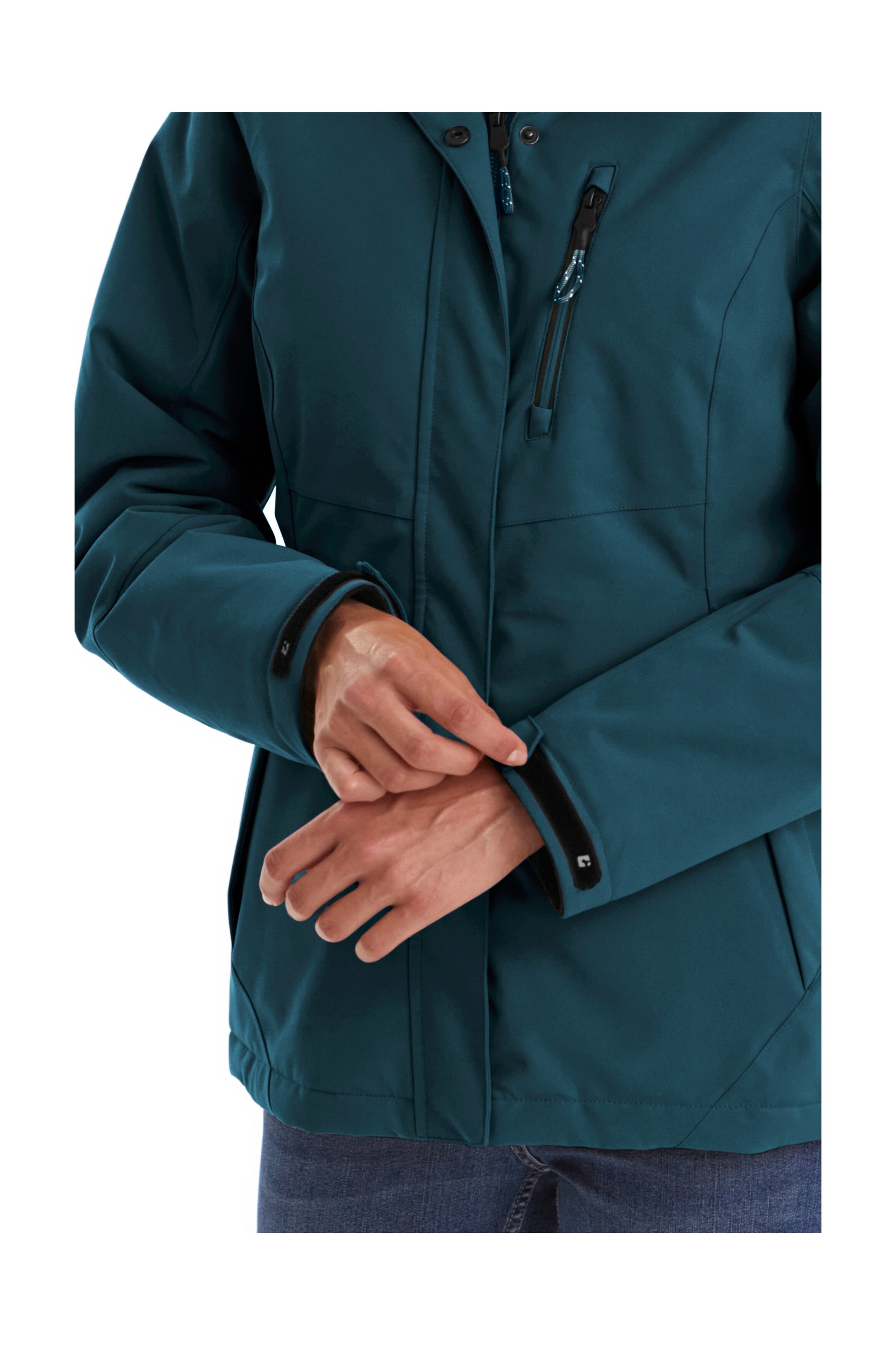 Killtec Outdoorjacke »KOW 140 WMN JCKT«, Wasserdichte Damenjacke, atmungsaktiv, abnehmbare Kapuze