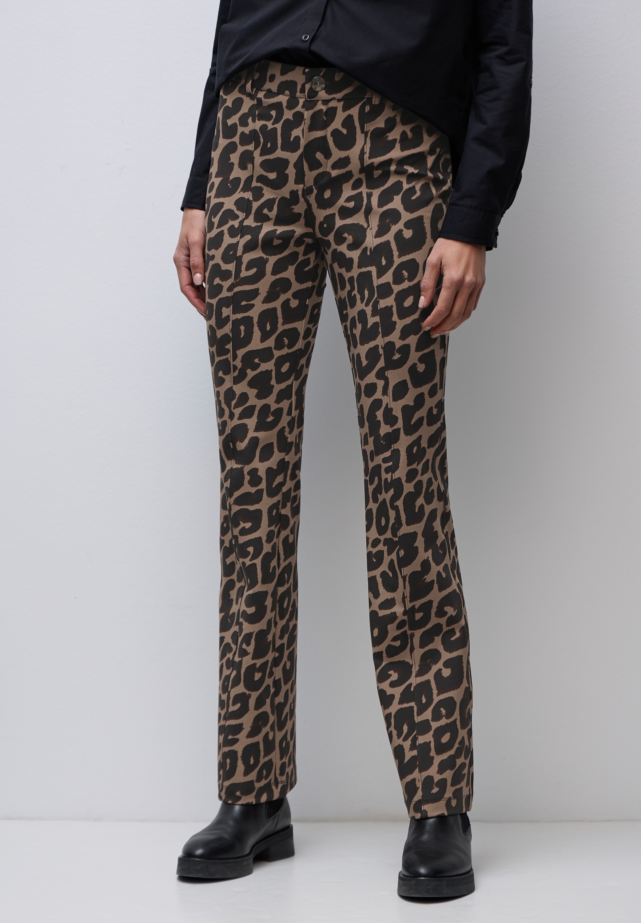 STREET ONE Bootcuthose mit Leo-Muster günstig online kaufen