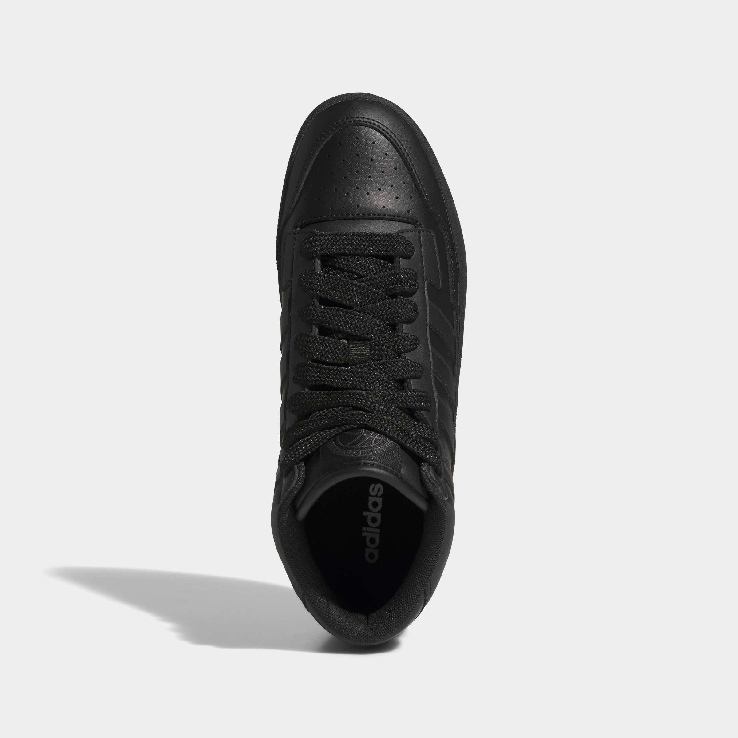 Sneaker ADIDAS SPORTSWEAR "RAPID COURT MID", Herren, Gr. 44, core schwarz, core schwarz, carbon, Synthetik, Schuhe Sneaker 3