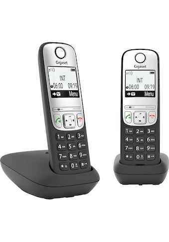 Gigaset Schnurloses DECT-Telefon »A690 Duo« (M...