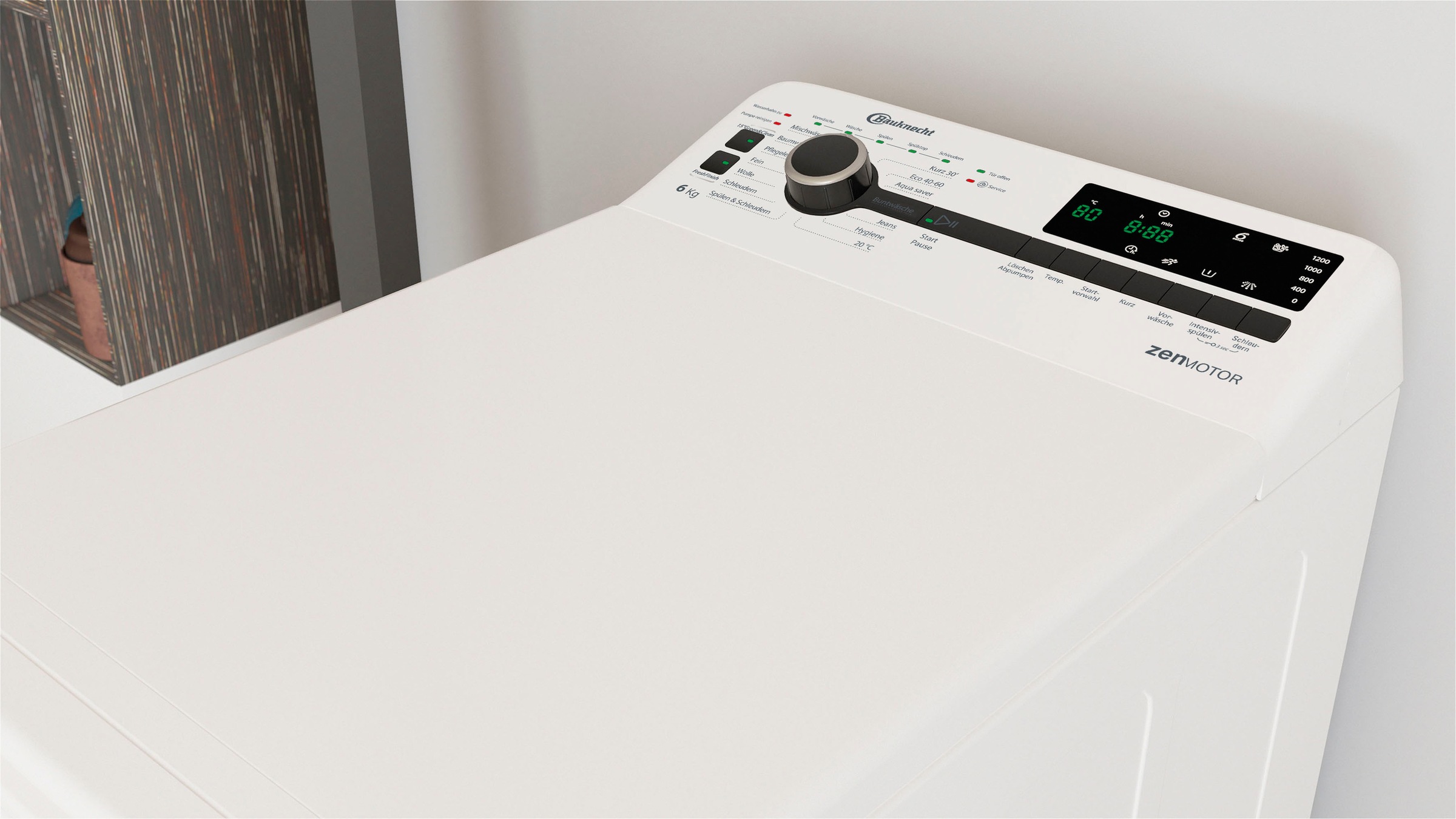 BAUKNECHT Waschmaschine Toplader »WMT Pro Eco 6ZB«, WMT Pro Eco 6ZB, 6 kg  online kaufen | BAUR