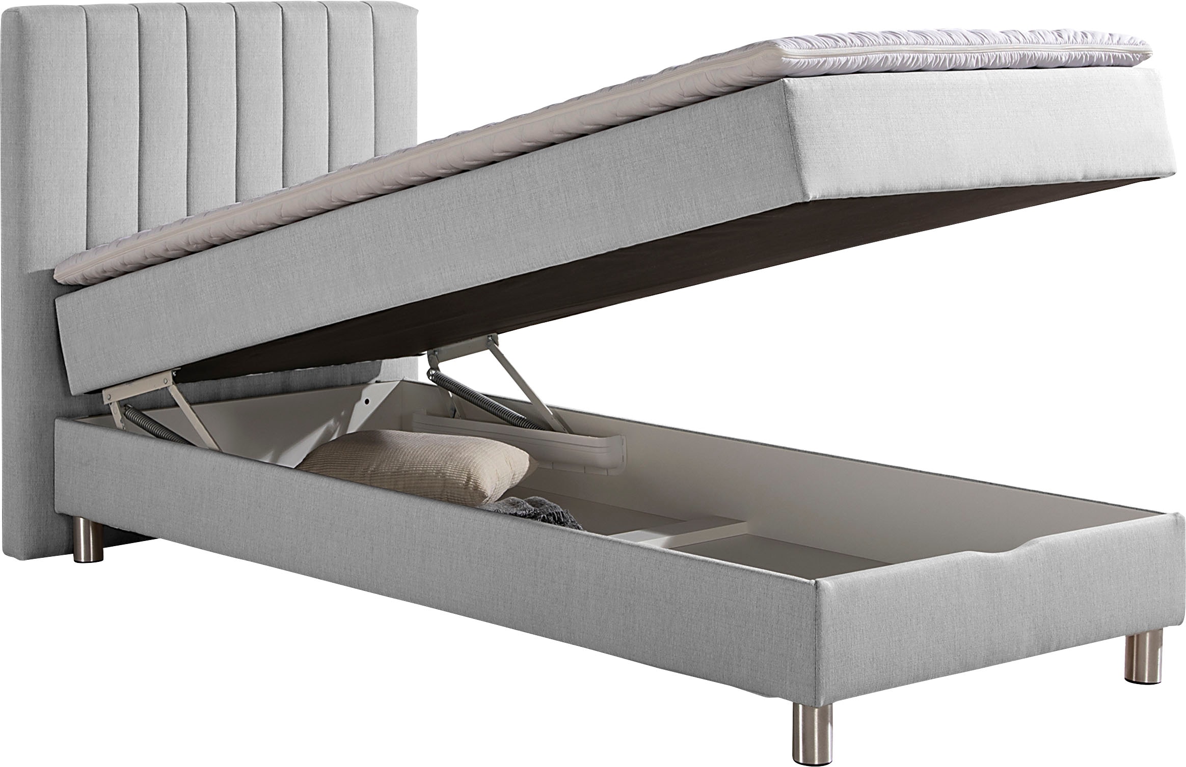 Maintal Boxbett, mit Bettkasten und Kaltschaum-Topper