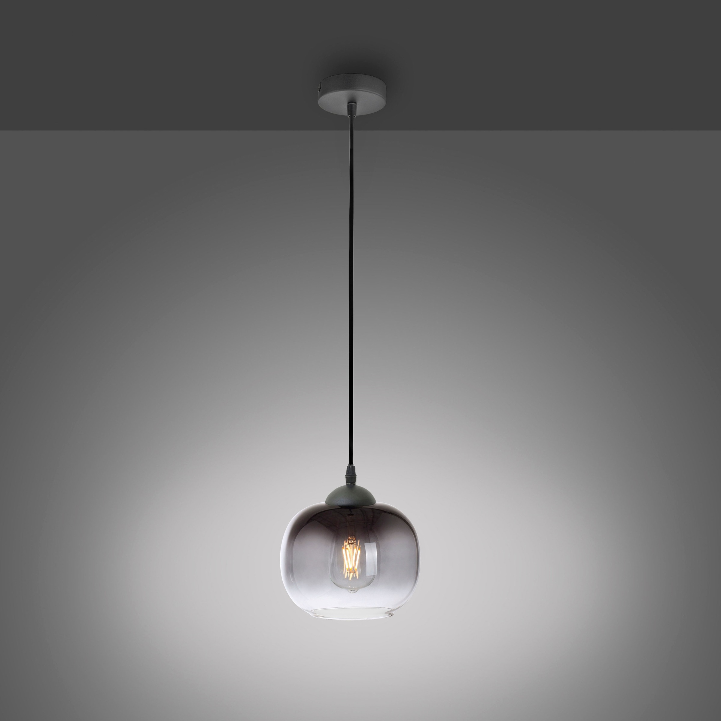 JUST LIGHT Pendelleuchte »ZEA«, 1 flammig, Leuchtmittel E27 | ohne Leuchtmittel