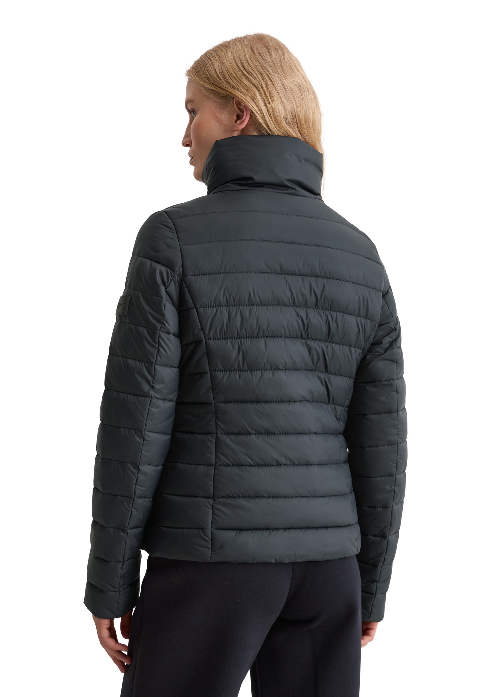 Marc O'Polo Outdoorjacke »mit recycelten Materialien« ohne Kapuze