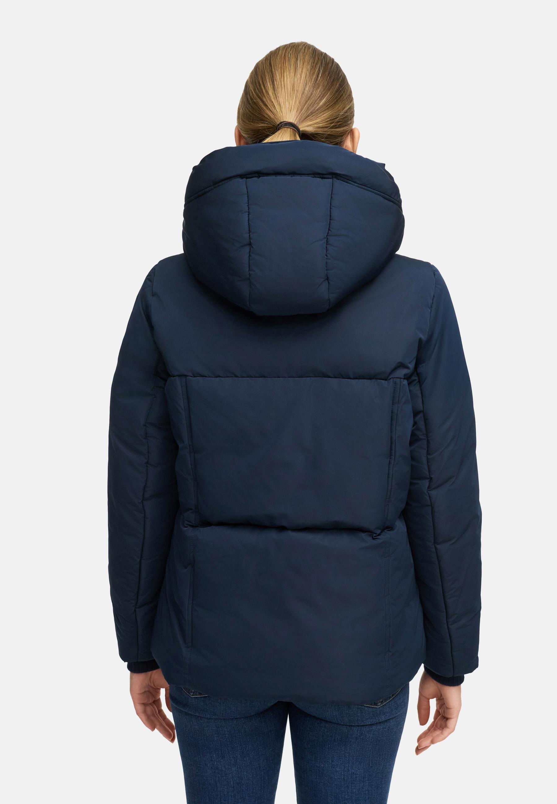 Navahoo Winterjacke »Flüsterfee 14«, mit Kapuze, Winter Steppjacke mit Kapuze