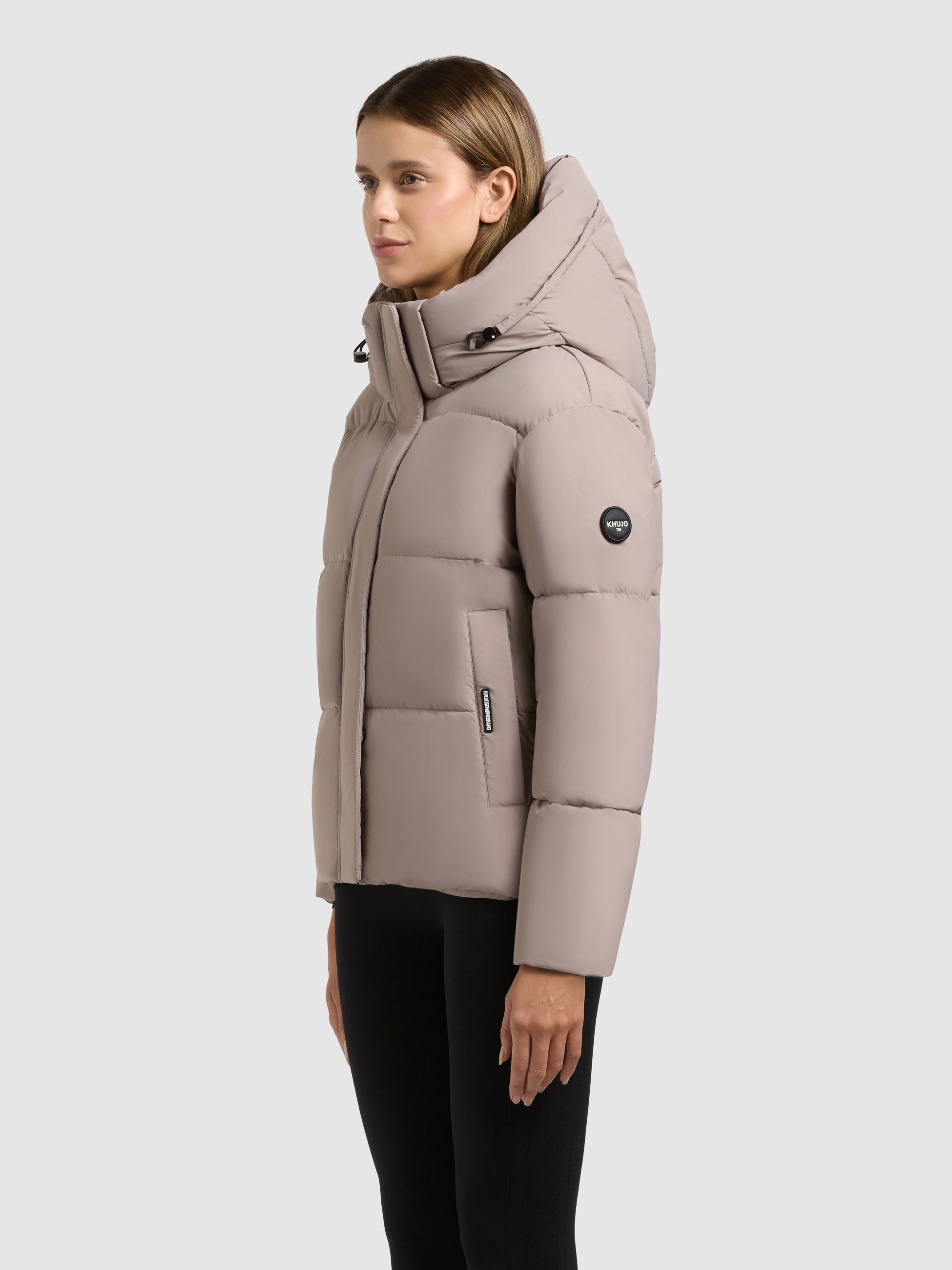 khujo Steppjacke »DEVINA2 MATT« mit Kapuze