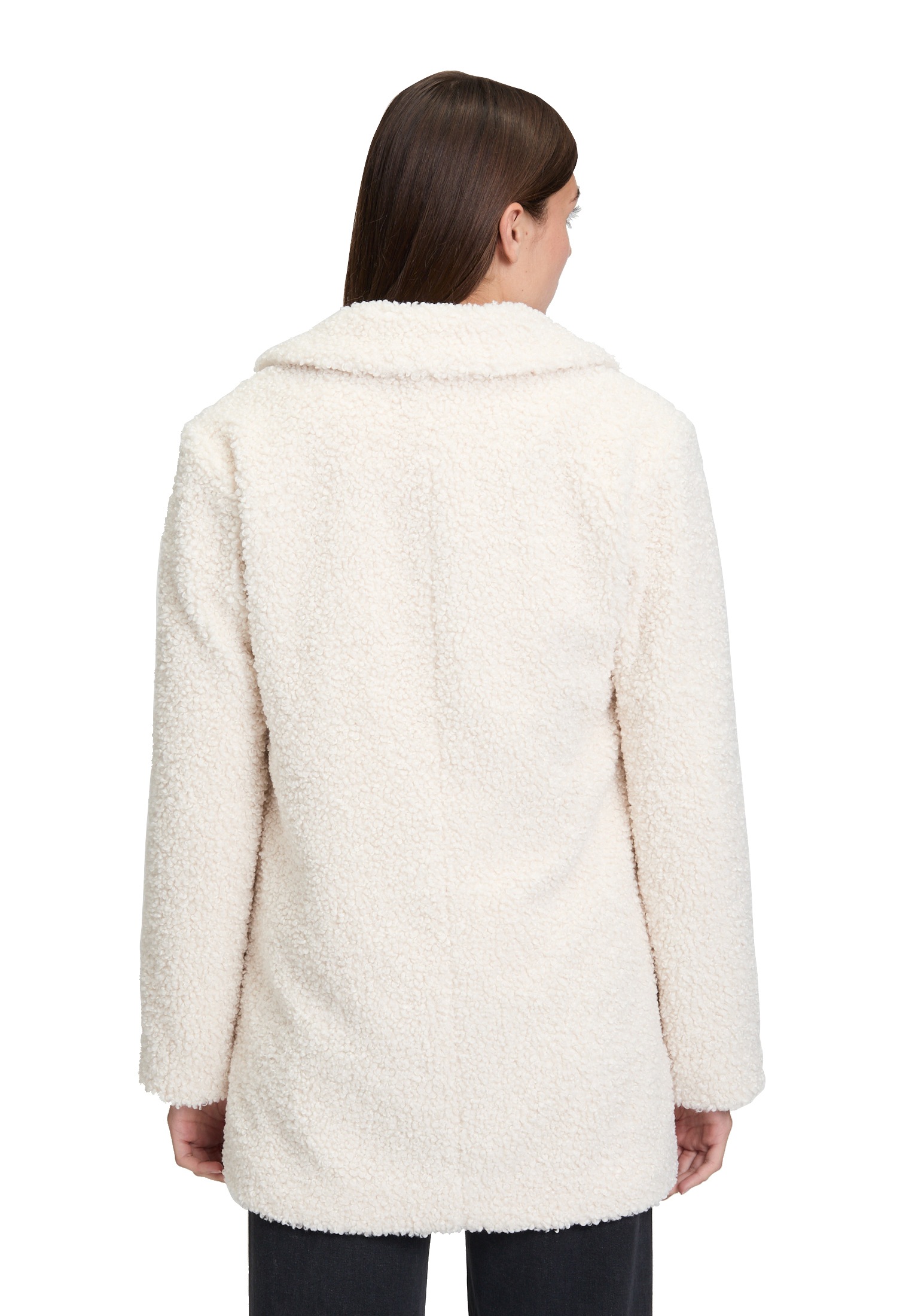 Betty&Co Plüschjacke »Betty & Co Damen Plüschjacke mit Reverskragen«