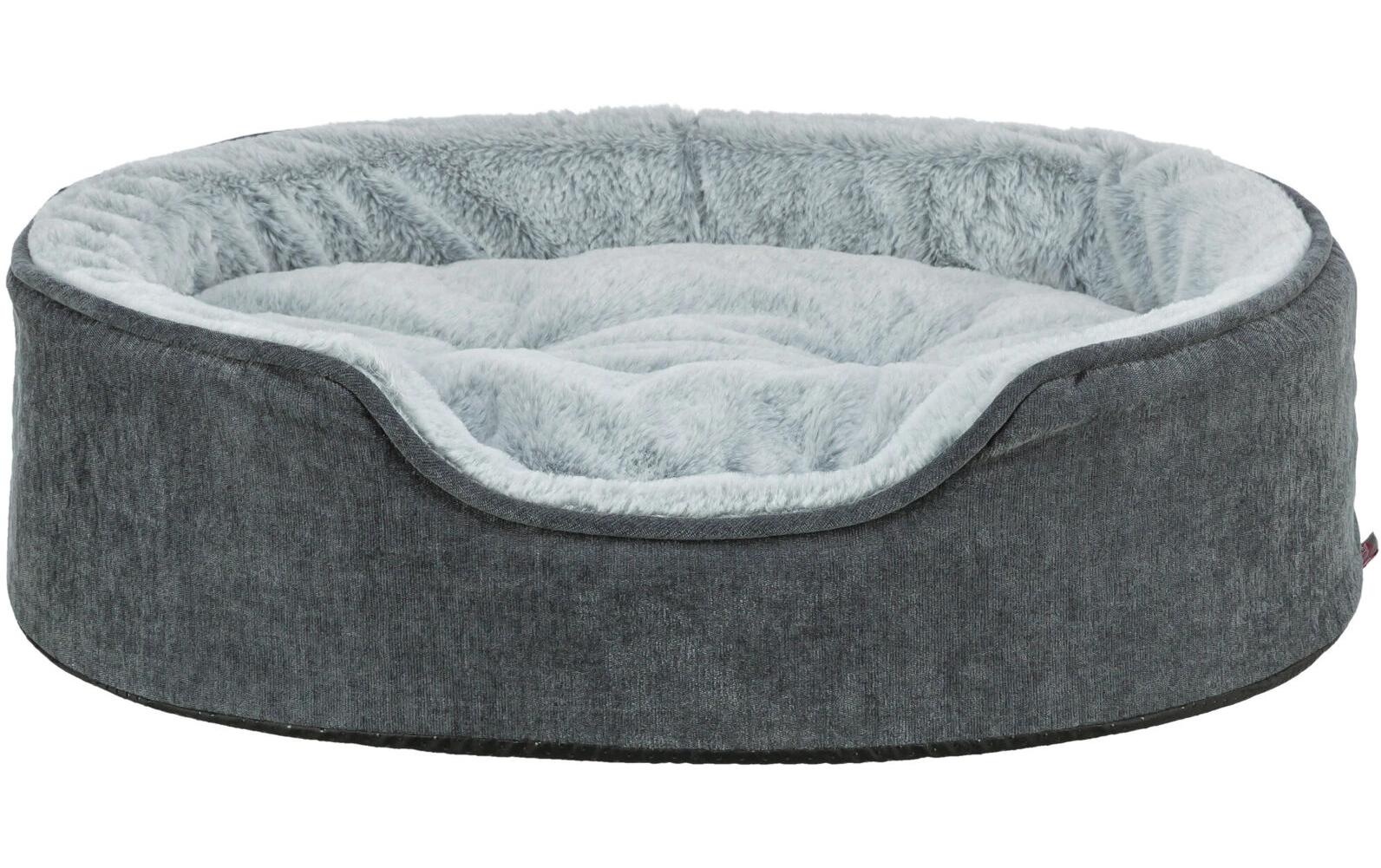 Trixie Grau Vital Hondenmand Lino Soft Ovaal Grijs / Lichtgrijs (Hund), Hundebett + Katzenbett - Image 4