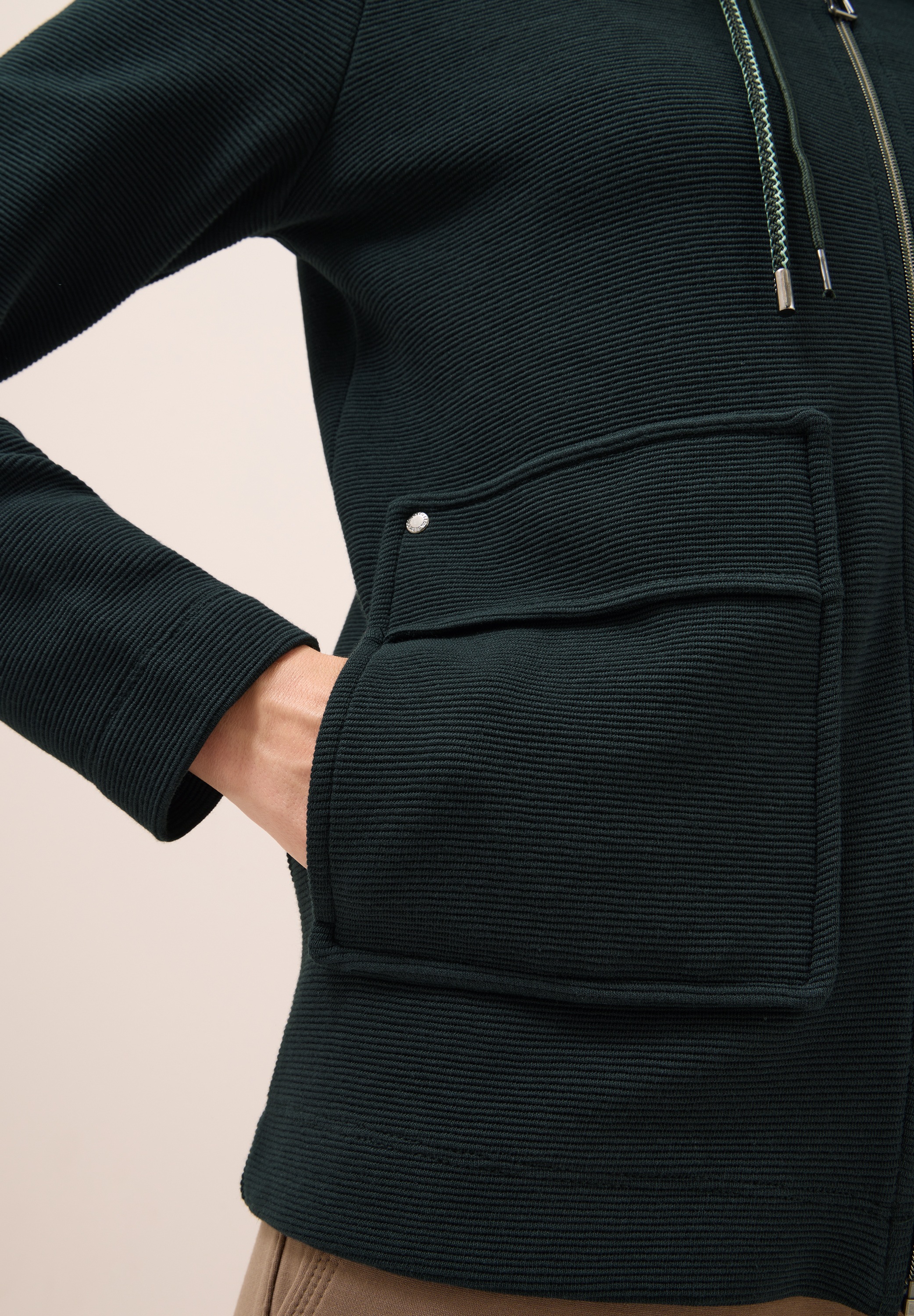 Thumbnail - Cecil Sweatjacke mit Taschen