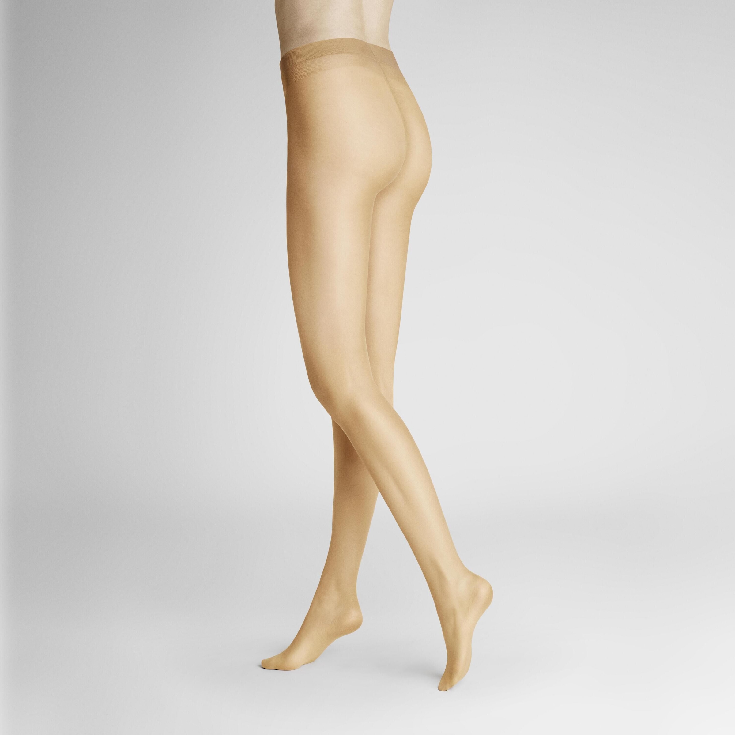 Hudson Feinstrumpfhose »SIMPLY 20« 15 2er Pack,  transparente verstärkte Spitze, Komfortbund