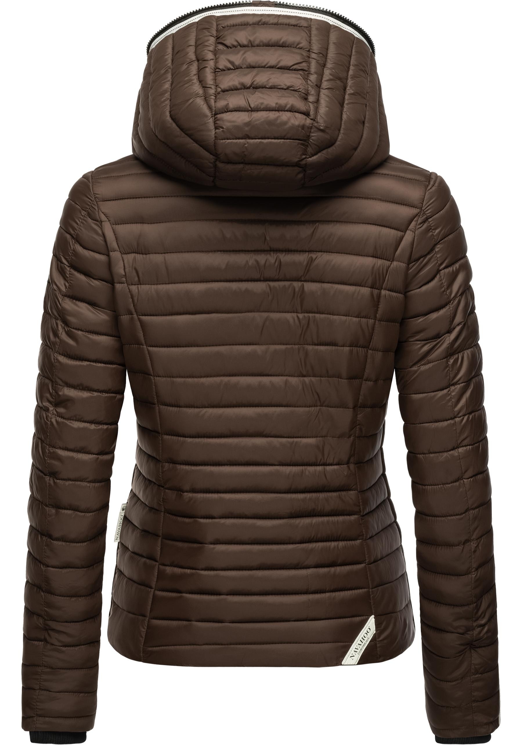 Navahoo Steppjacke »Kimuk Prc«, mit Kapuze, leichte Übergangsjacke mit Kapuze