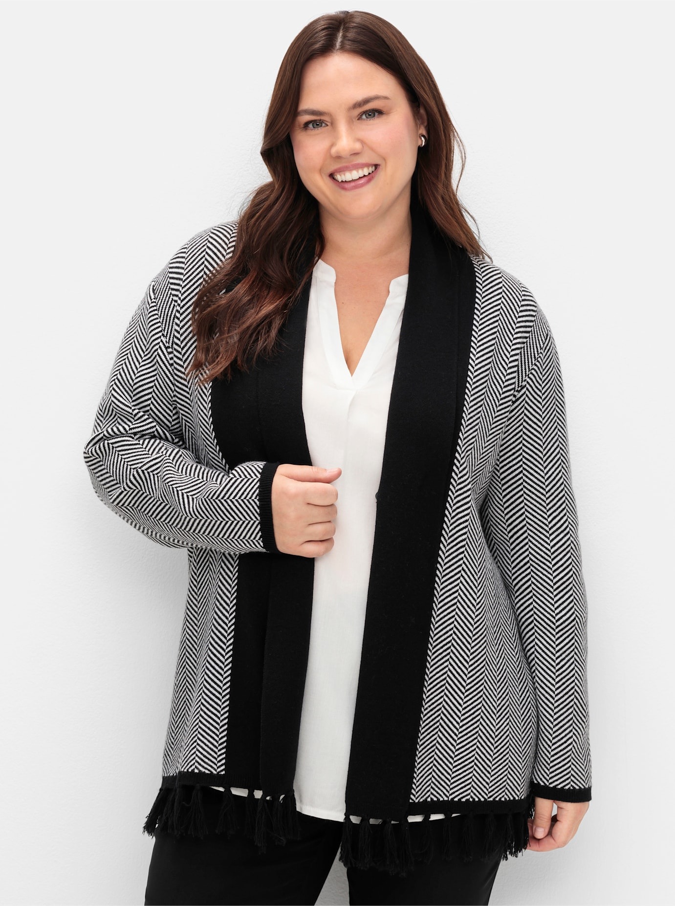 Sheego Strickjacke günstig online kaufen