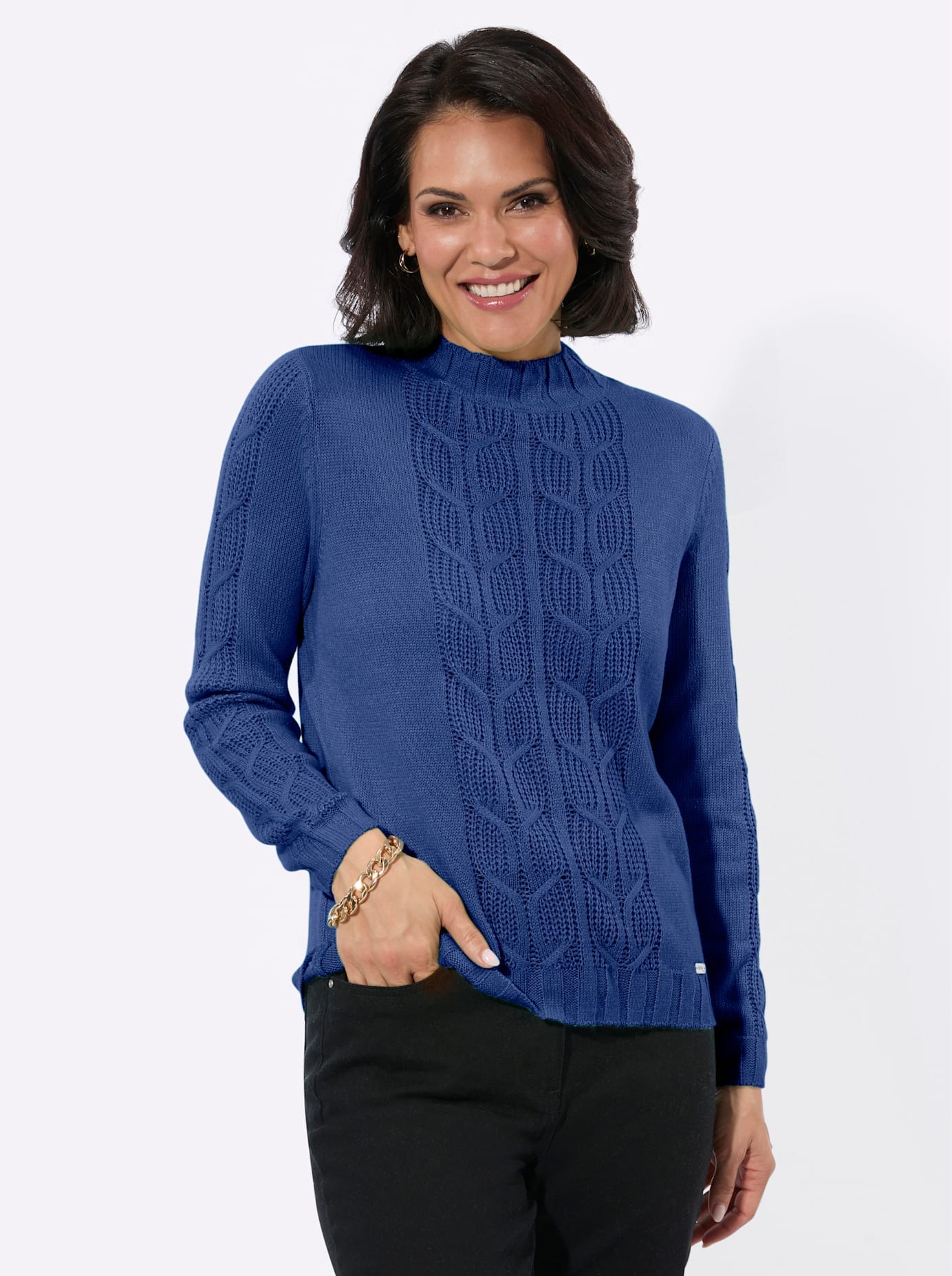 Casual Looks Stehkragenpullover "Stehkragen-Pullover"