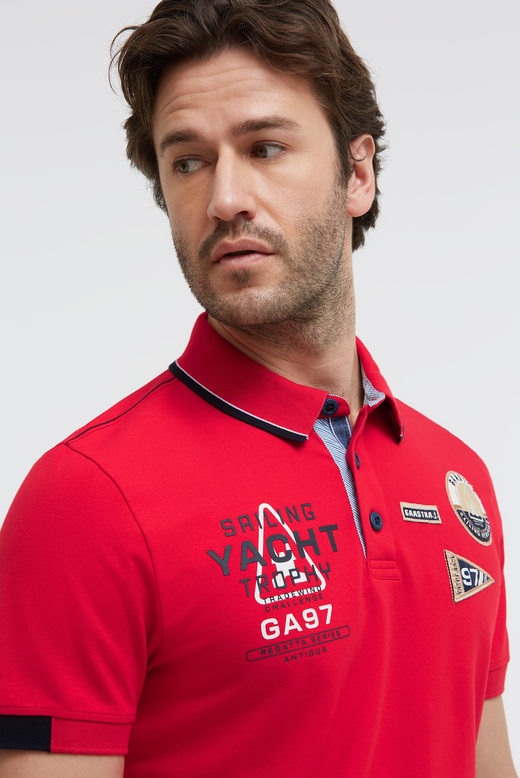 Gaastra Poloshirt mit Seitenschlitze