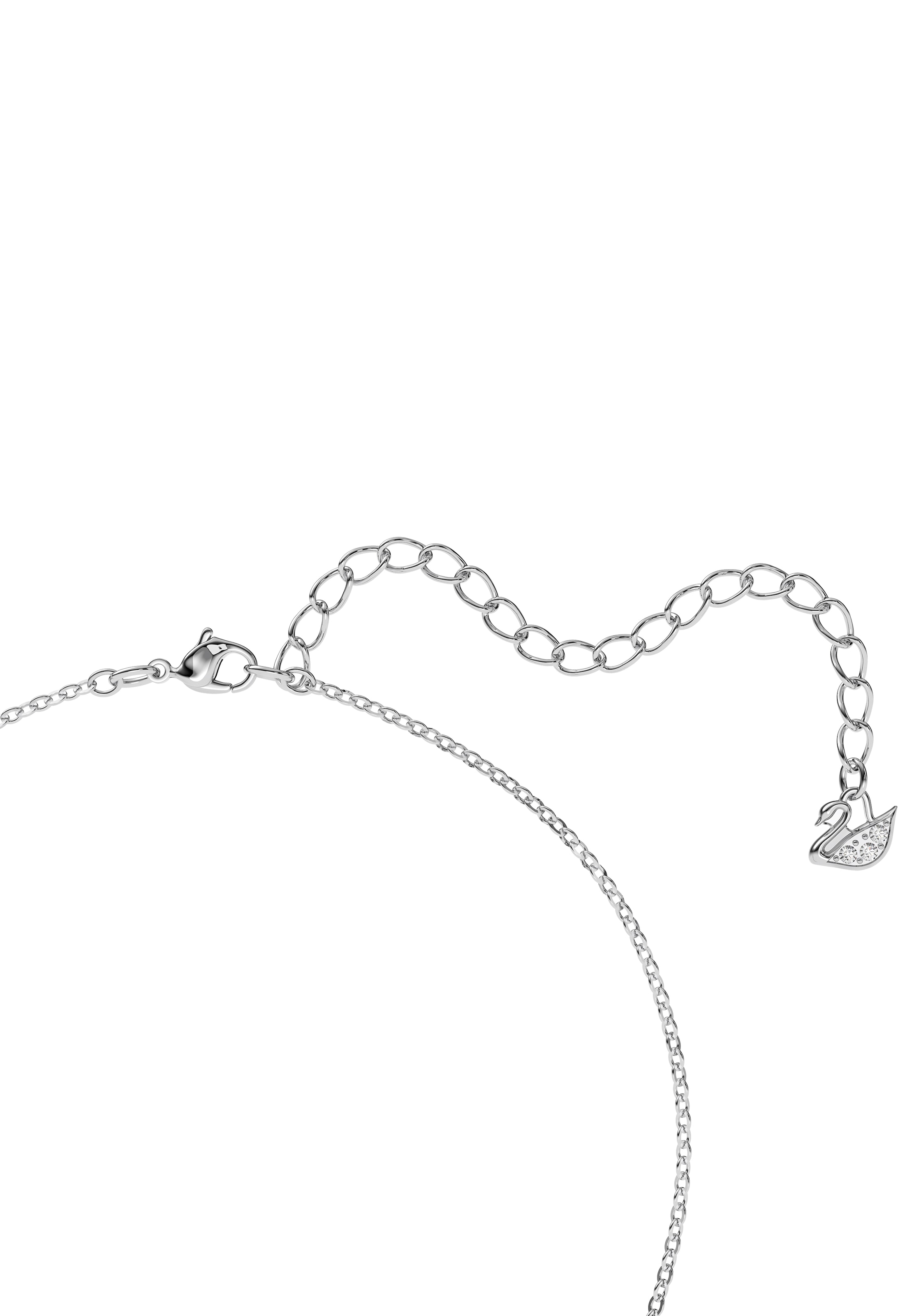 Swarovski Kette mit Anhänger »Una Millenia Dc«, mit Swarovski® Kristall, Swarovski® Zirkonia (synth.)
