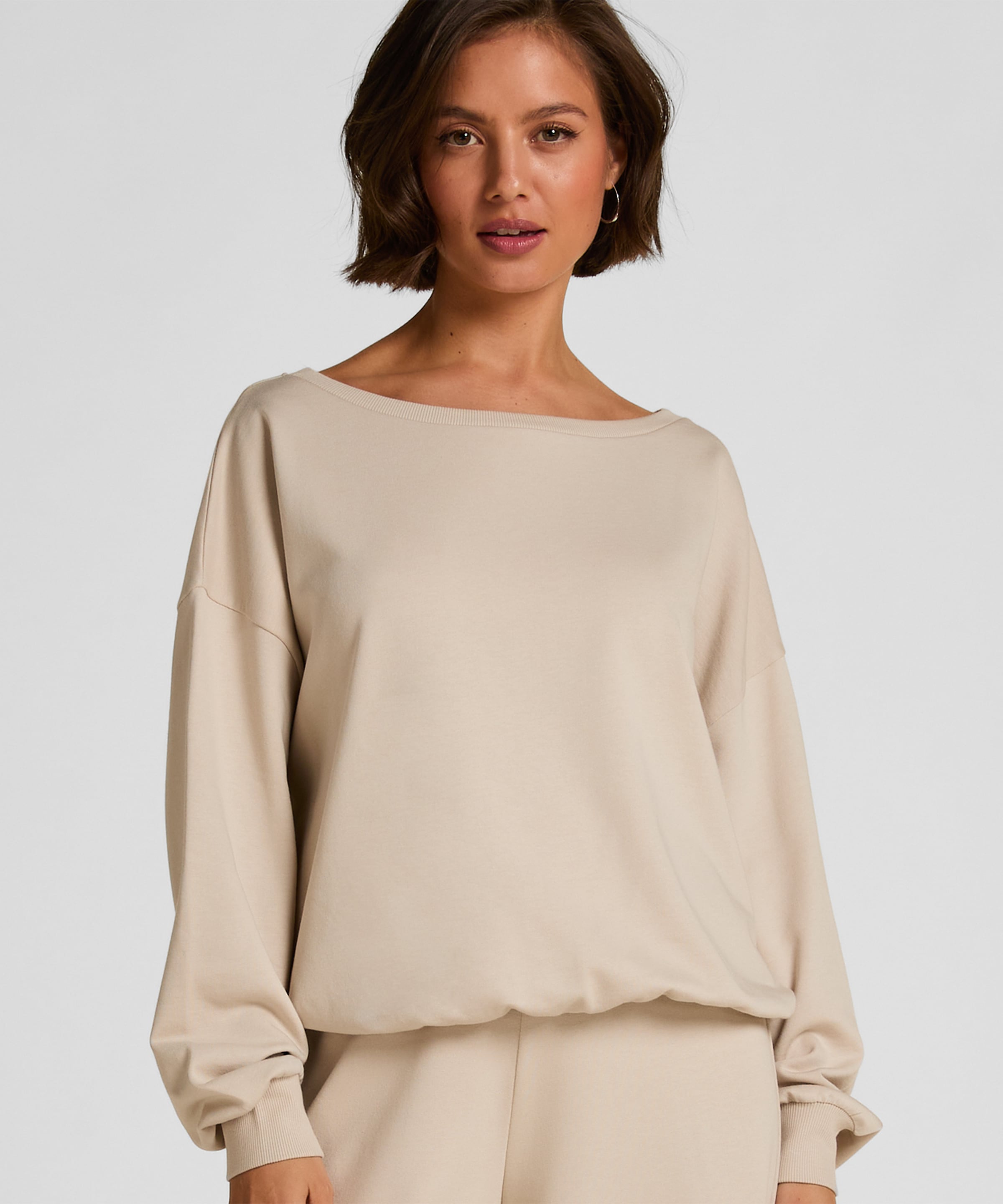 Hunkemöller Pyjama "Boatneck Sweater Audrey" günstig online kaufen