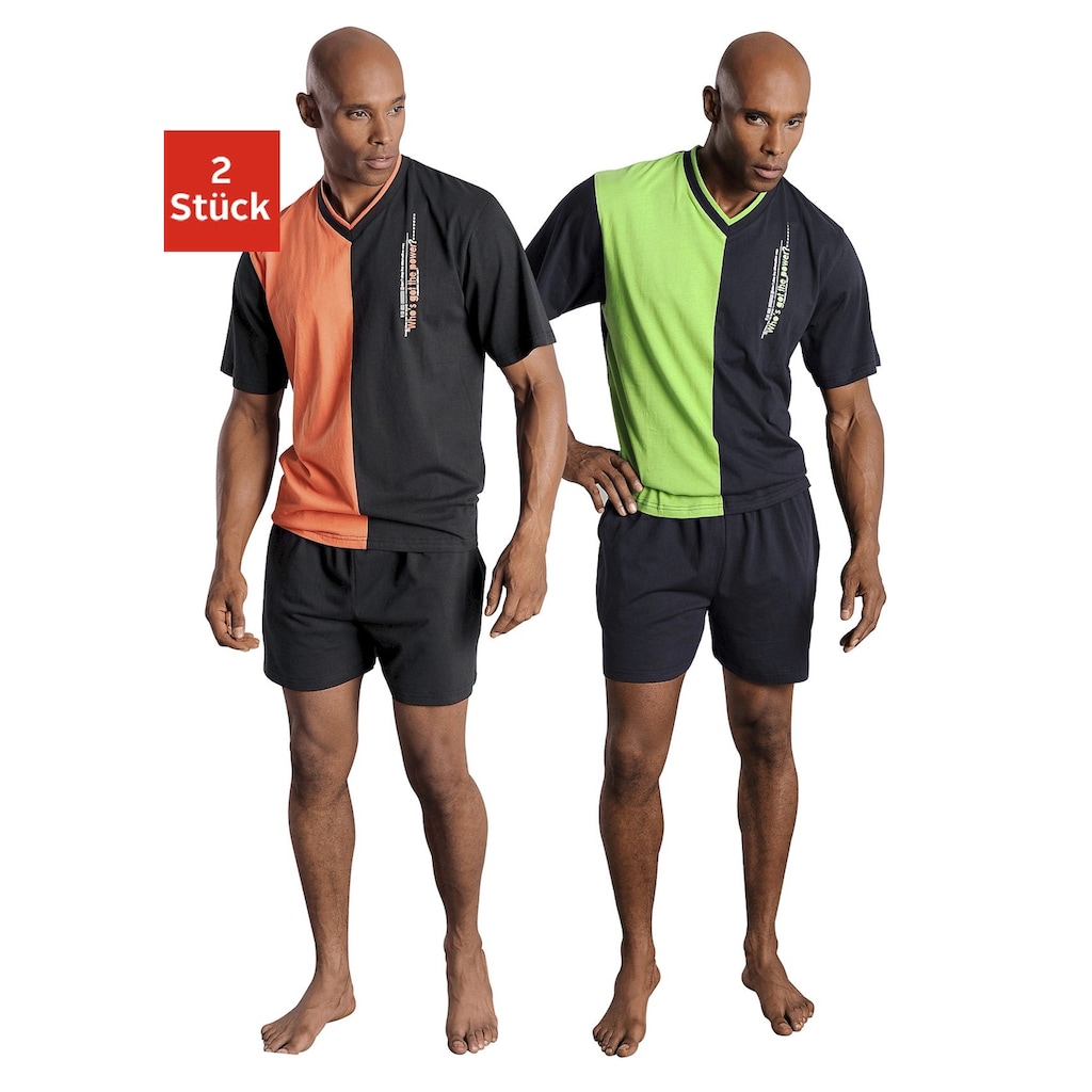 le jogger® Shorty, (Packung, 4 tlg., 2 Stück)