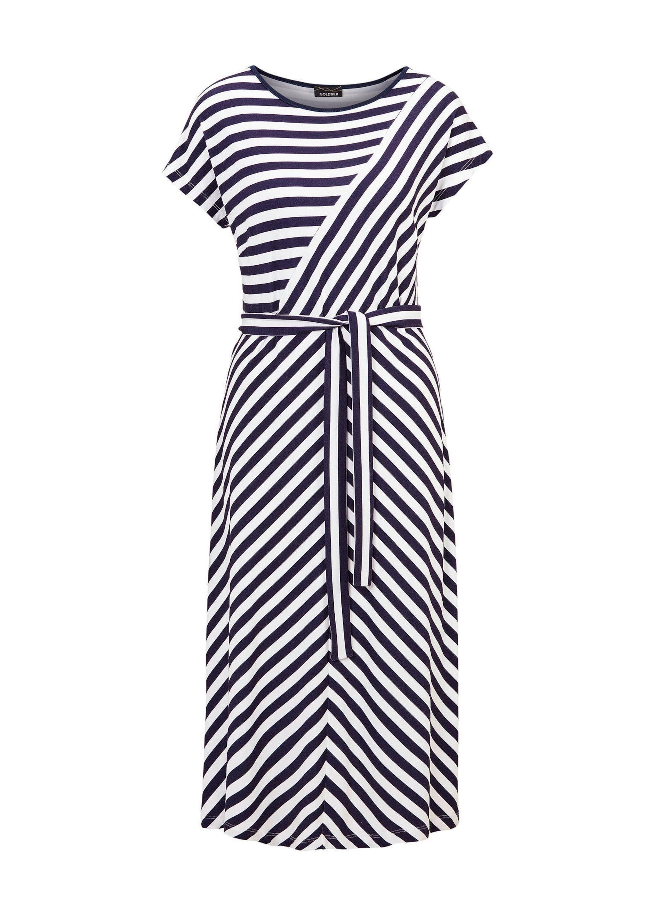 GOLDNER Sommerkleid "Kurzgröße Kleid mit U-Boot-Ausschnitt" günstig online kaufen