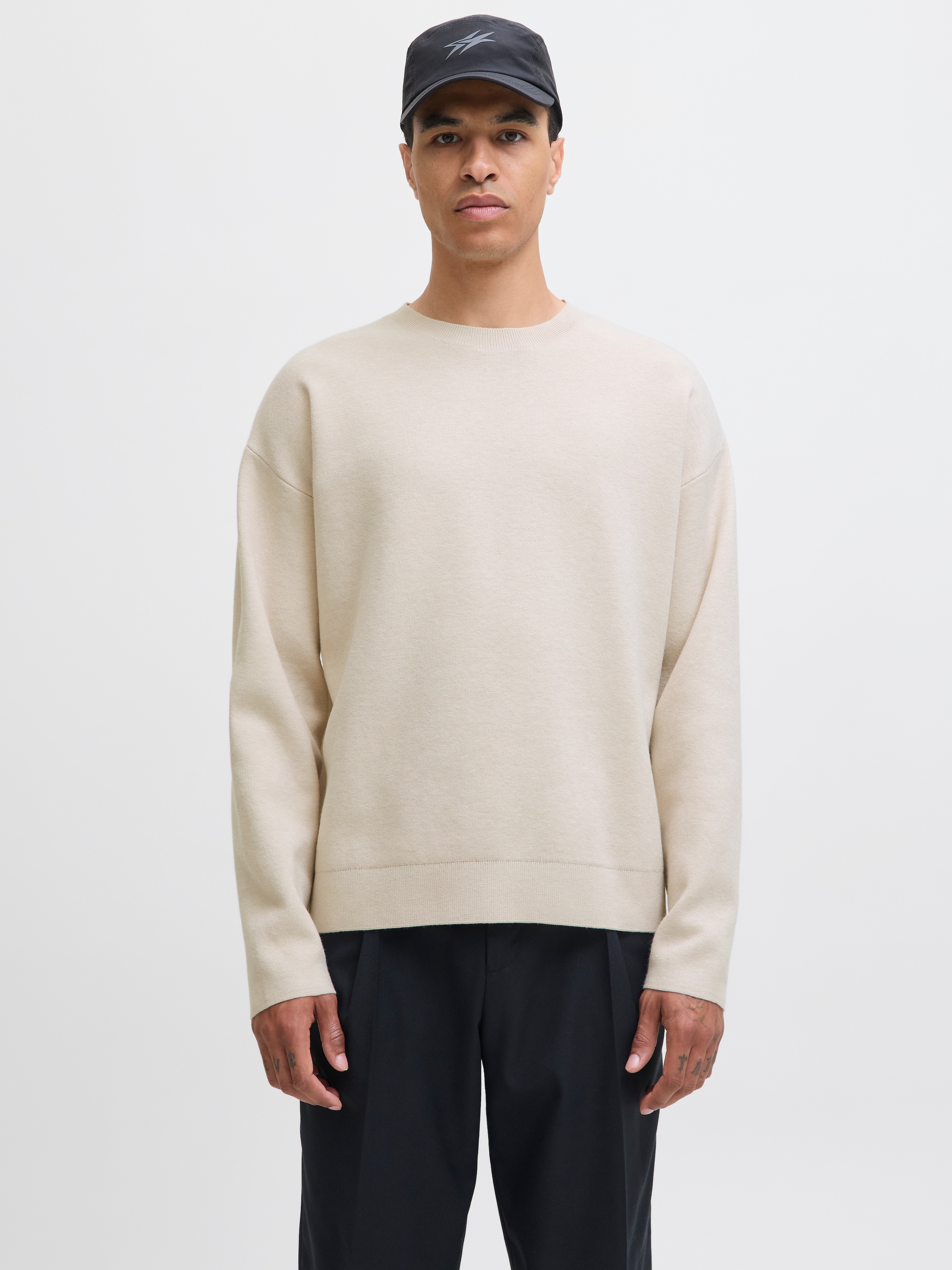 Jack & Jones Strickpullover "JPRBLABRADFORT KNIT CREW NECK" günstig online kaufen