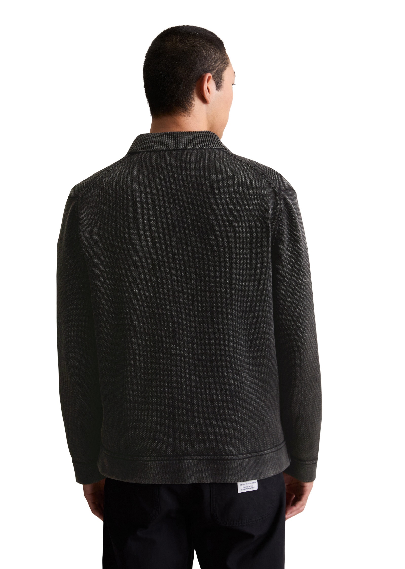 Thumbnail - Marc OPolo DENIM Cardigan "in Jeansjacken-Optik"