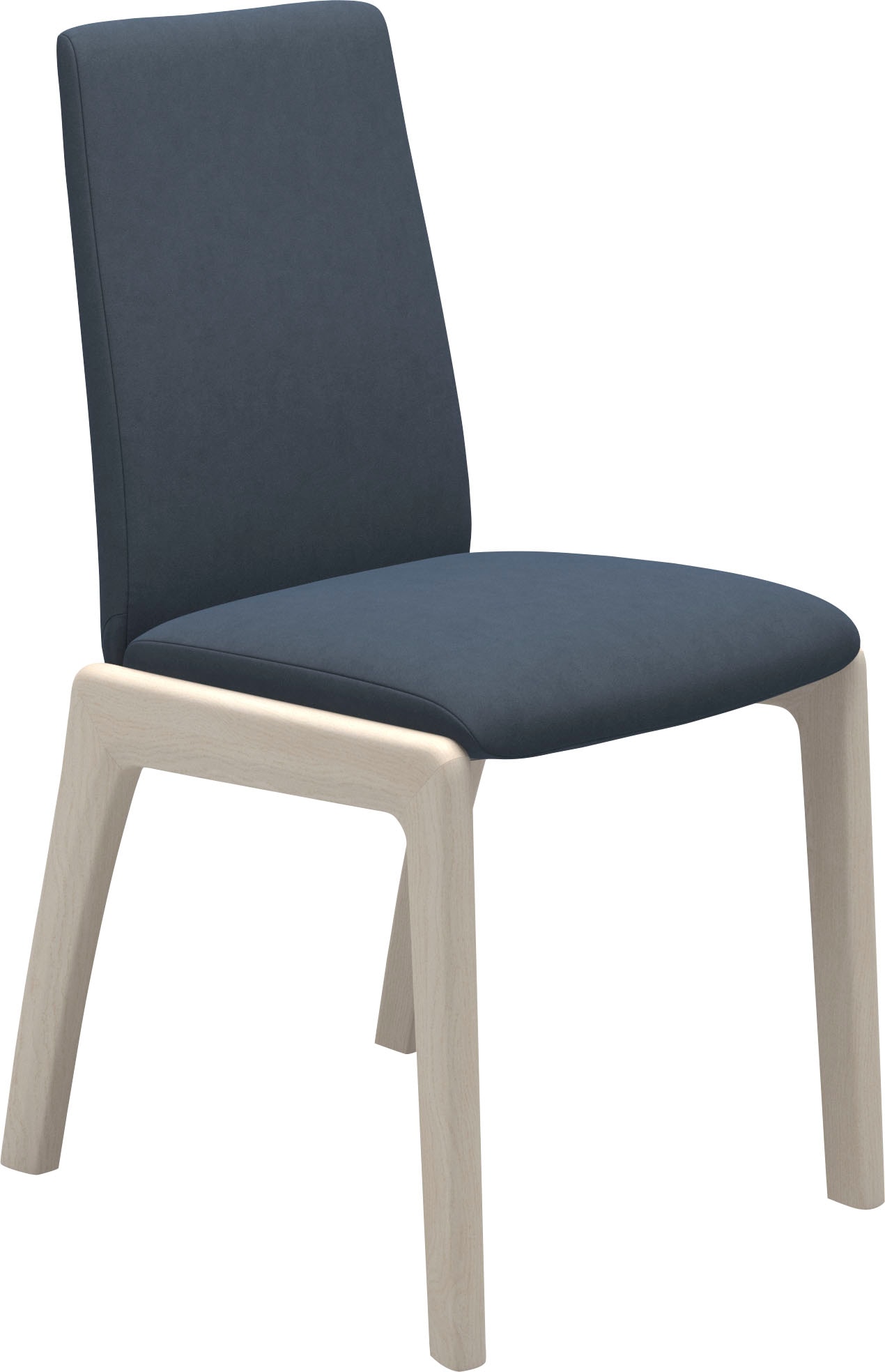 Stressless Polsterstuhl "Laurel" () Low Back, Größe M, mit abgerundeten Beinen in Eiche gekalkt