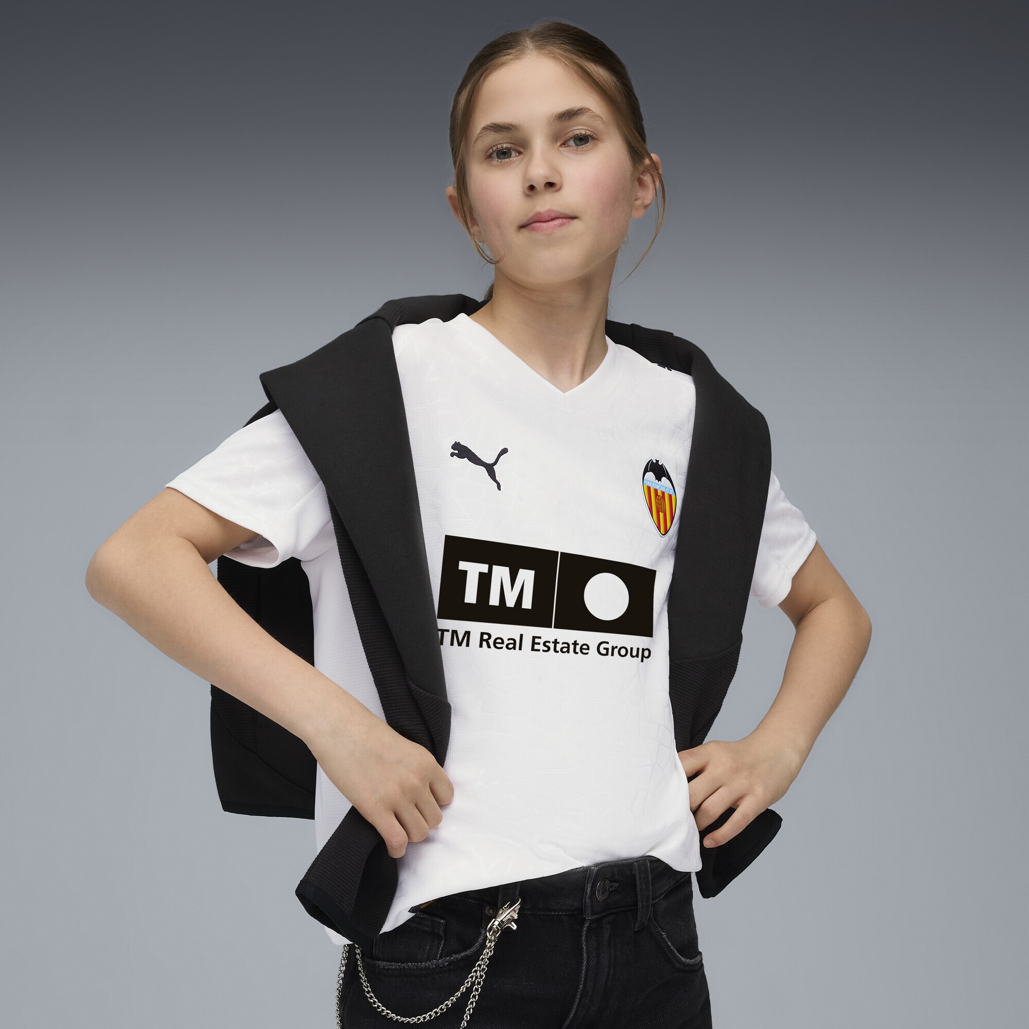 PUMA Trainingsshirt »Valencia CF 25/26 Heimtrikot Jugendliche«