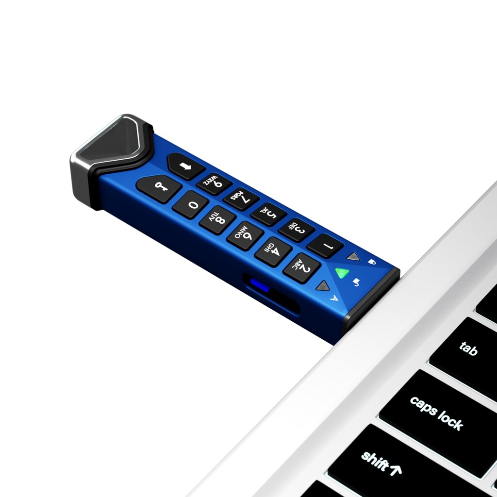 iStorage USB-Stick »datAshur SD«, (USB 3.2 Lesegeschwindigkeit 100 MB/s)