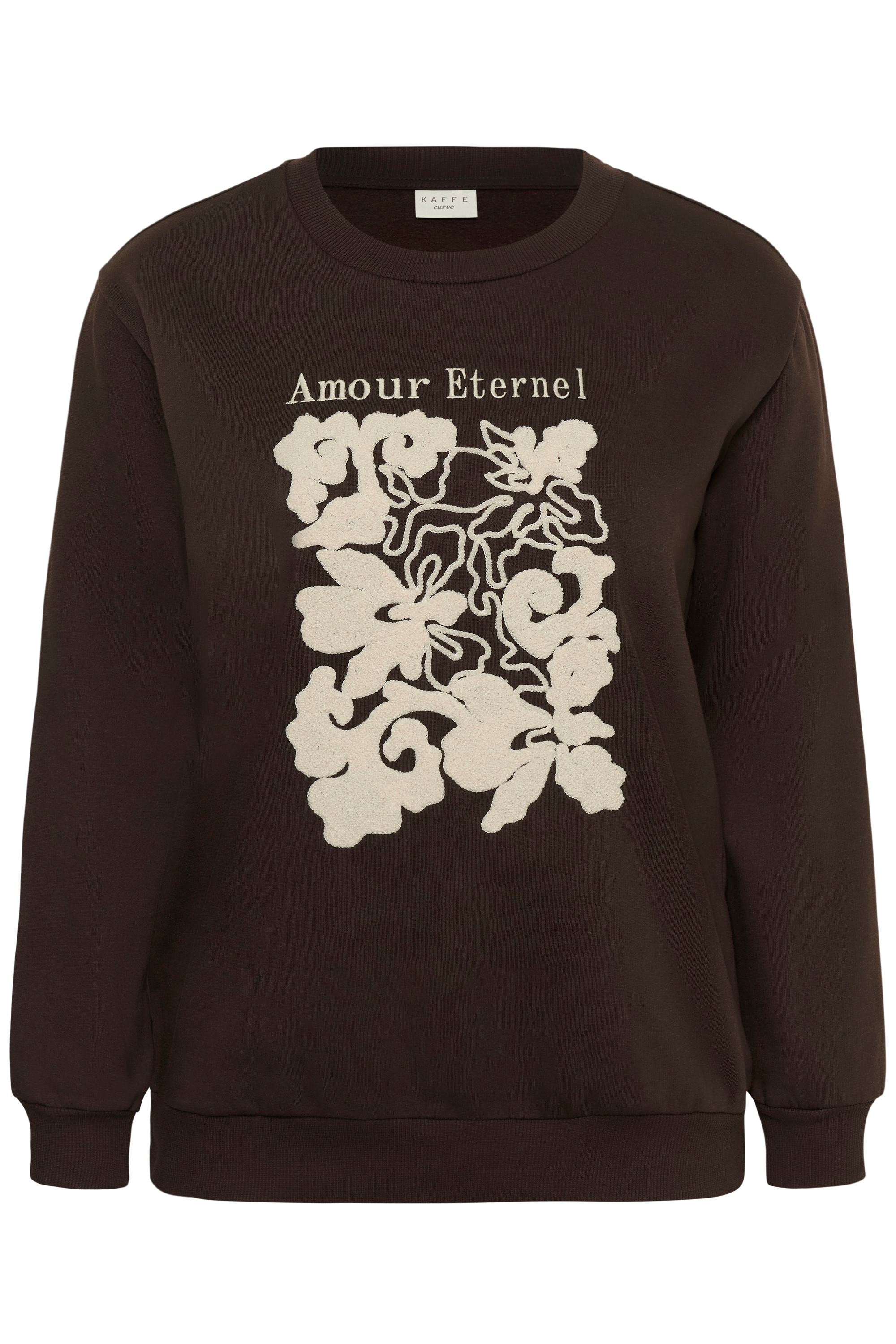 KAFFE Curve Strickpullover "Damen Sweatshirt KCroselda"