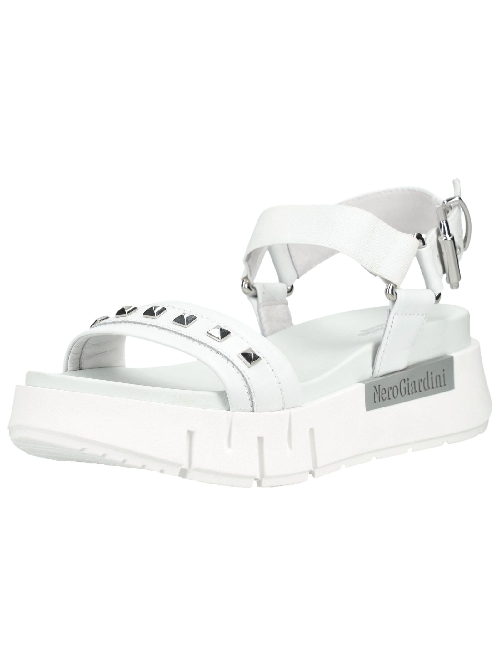 Nero Giardini Plateausandaletten "Nero Giardini Sandalen Leder" günstig online kaufen