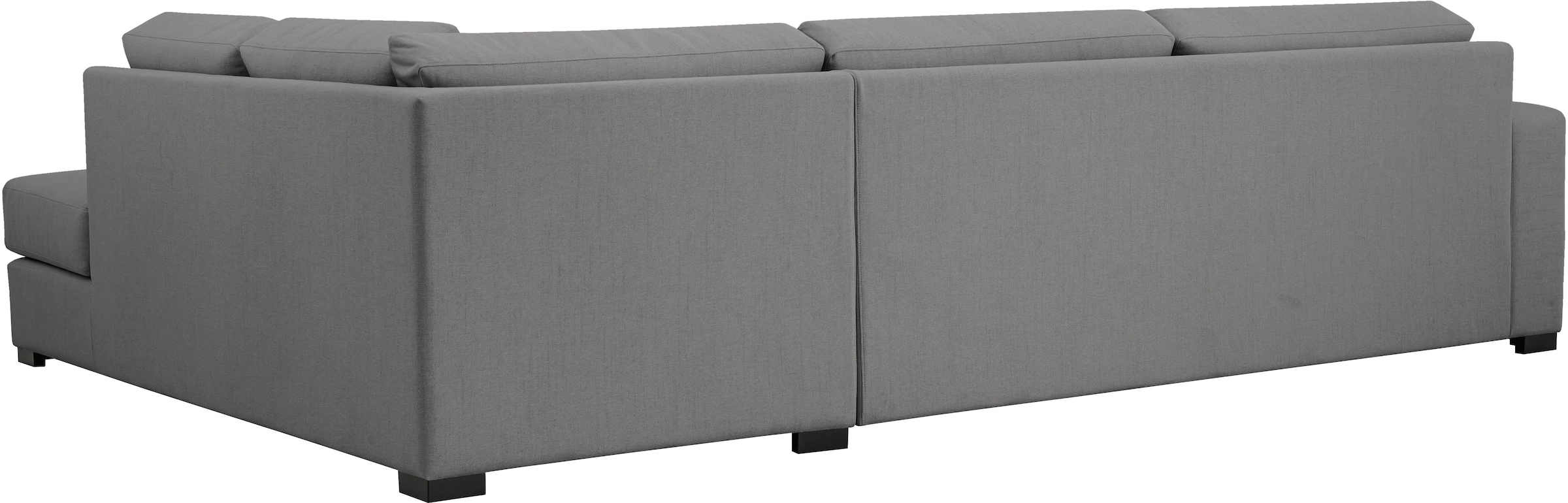 Home affaire Ecksofa »Branwell«, Breite 304 cm, Struktur fein, mit Wellenunterfederung