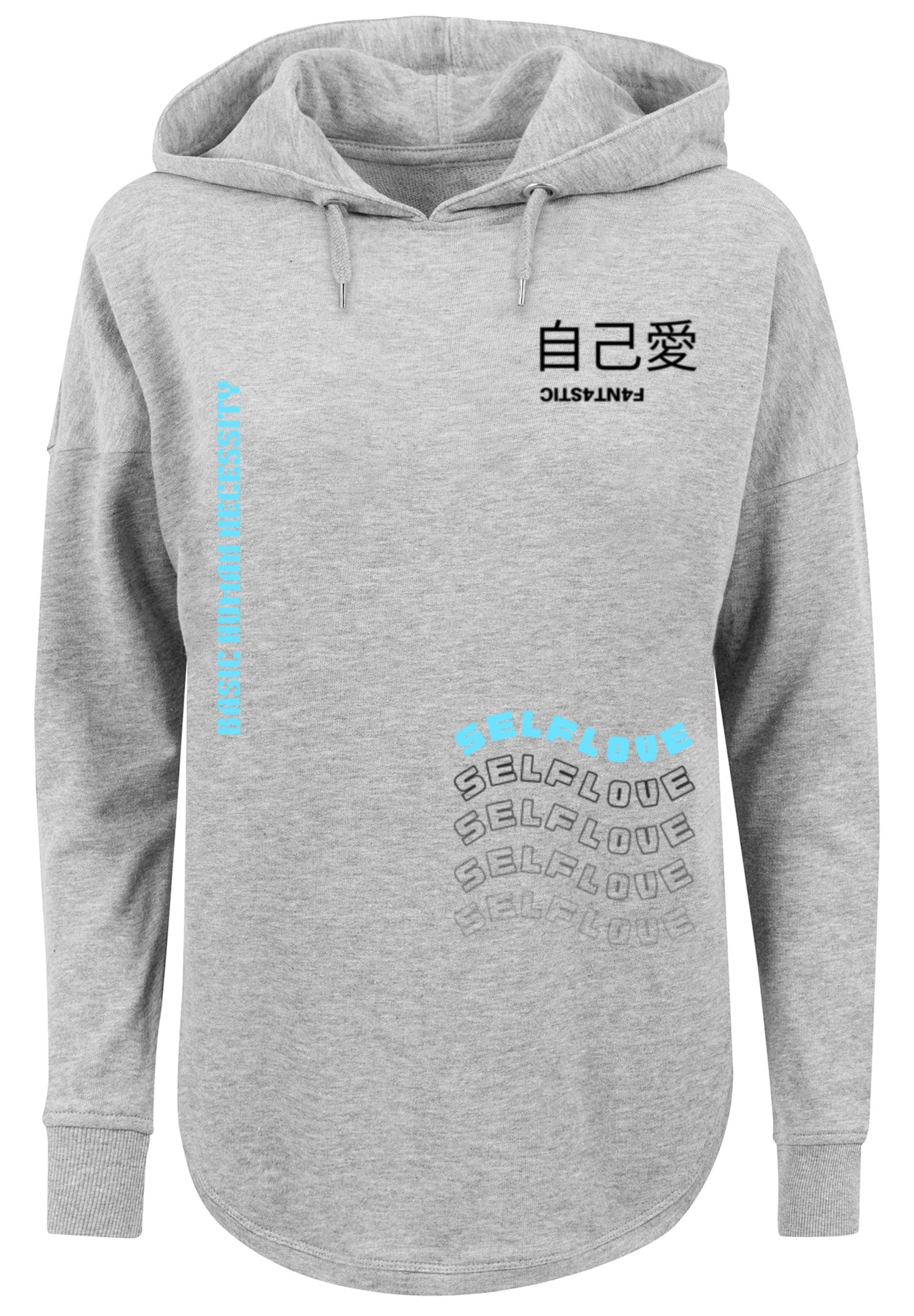 F4NT4STIC Kapuzenpullover »Self Love OVERSIZE HOODIE«, Print