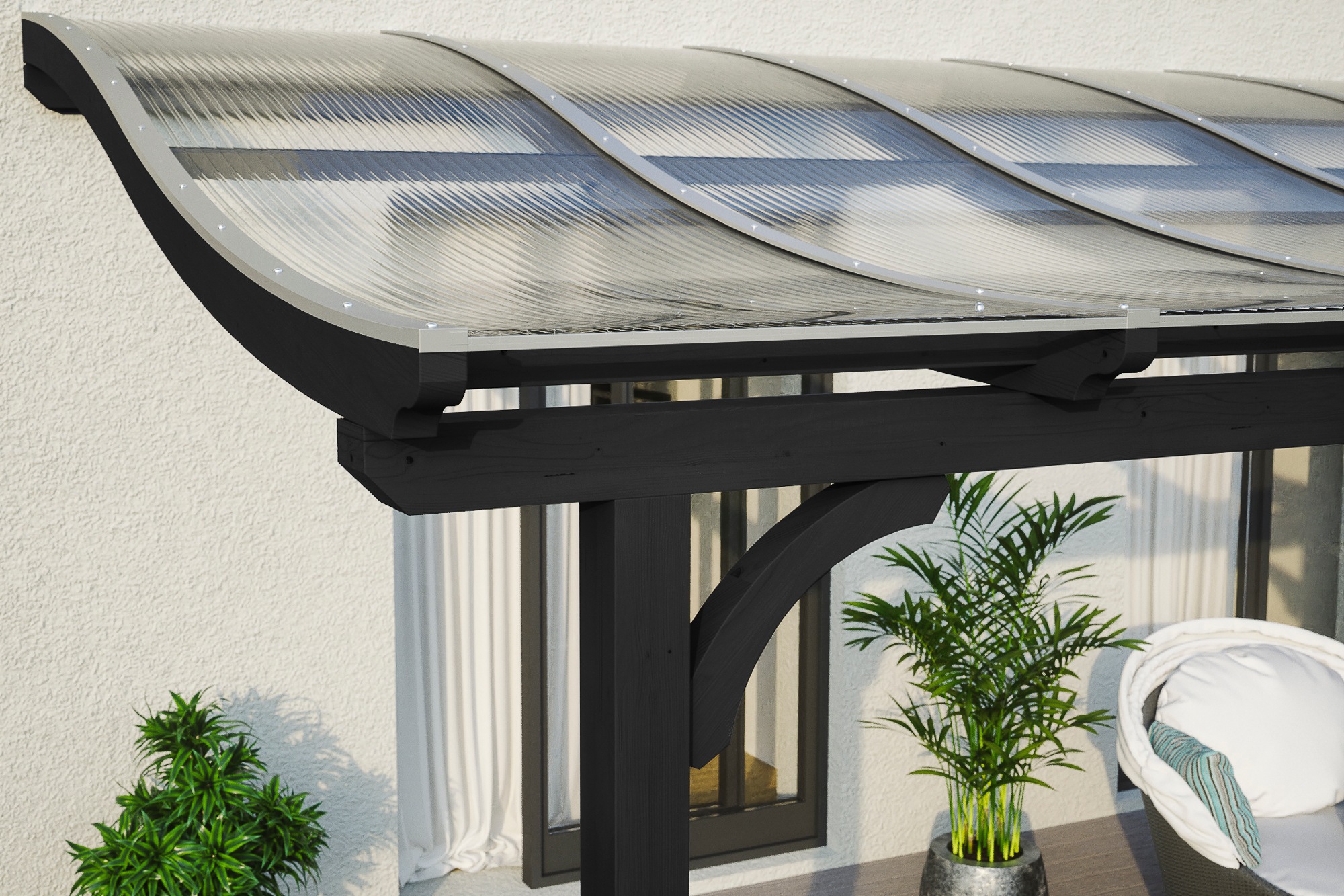 Thumbnail - Skanholz Terrassendach "Venezia"