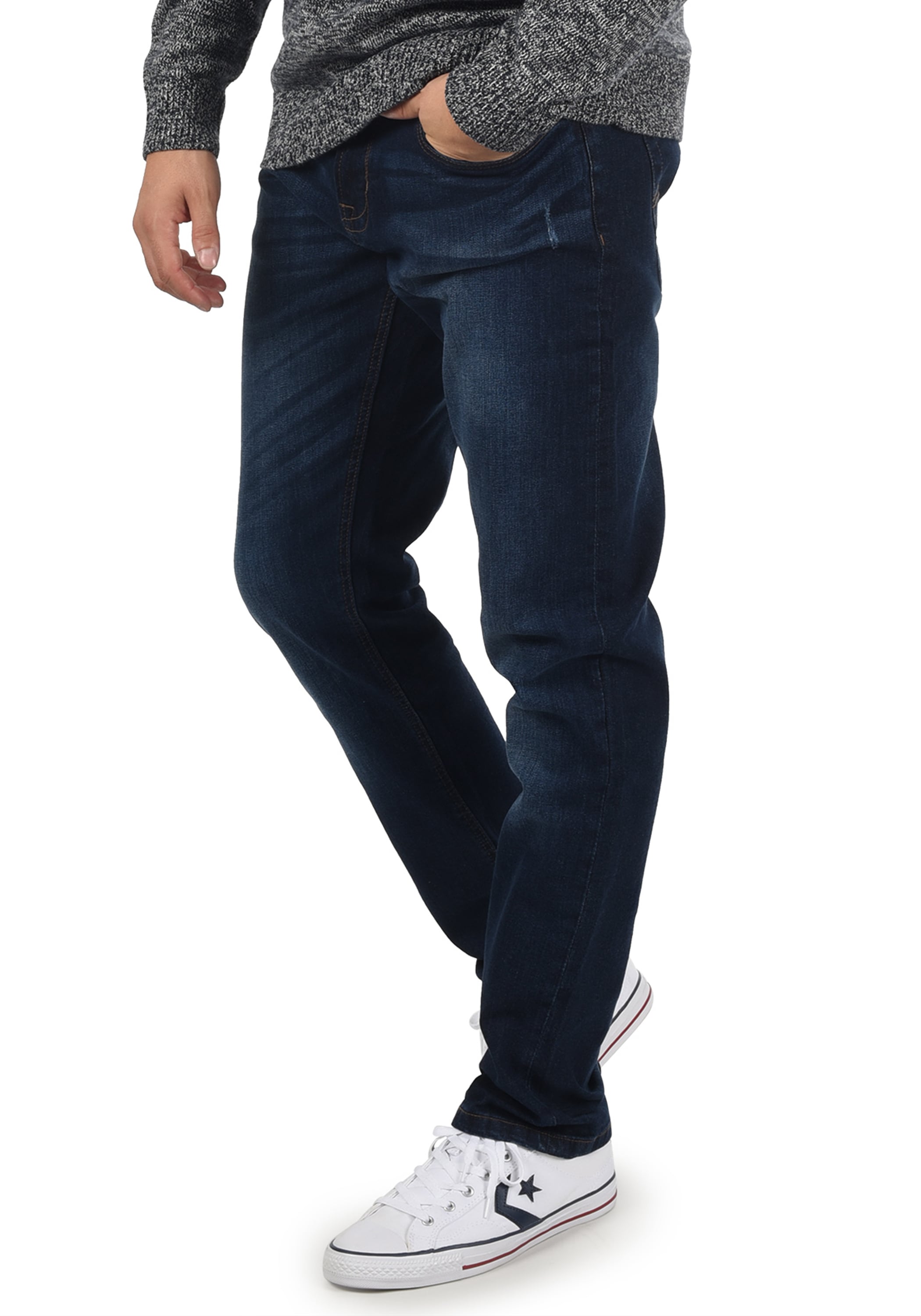 Indicode 5-Pocket-Jeans IDQuebec Denim Hose im Washed-Out Look günstig online kaufen