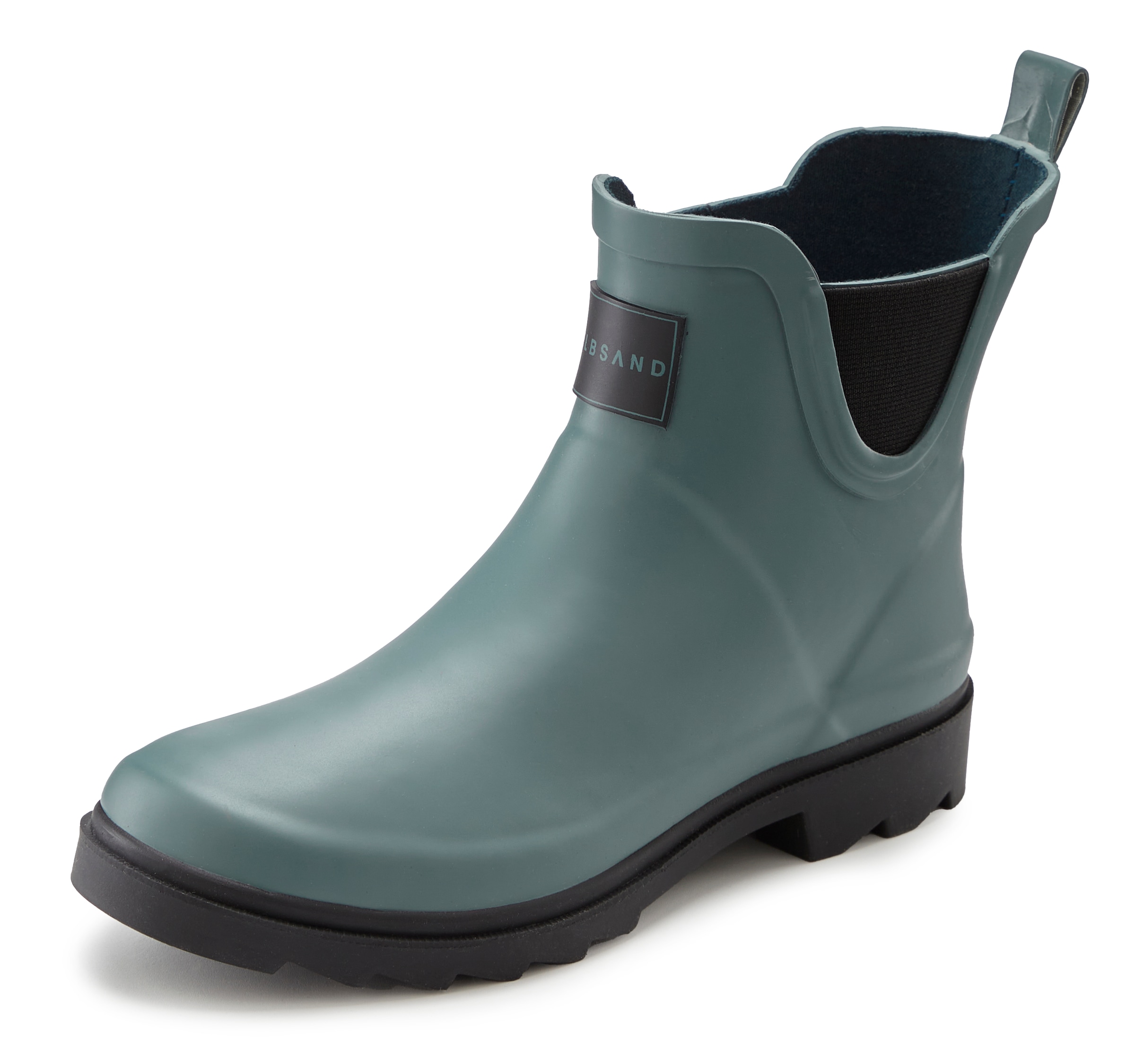 Elbsand Gummistiefelette »Boots«, aus wasserdichtem Material, Gummistiefel, Schlupfstiefel VEGAN