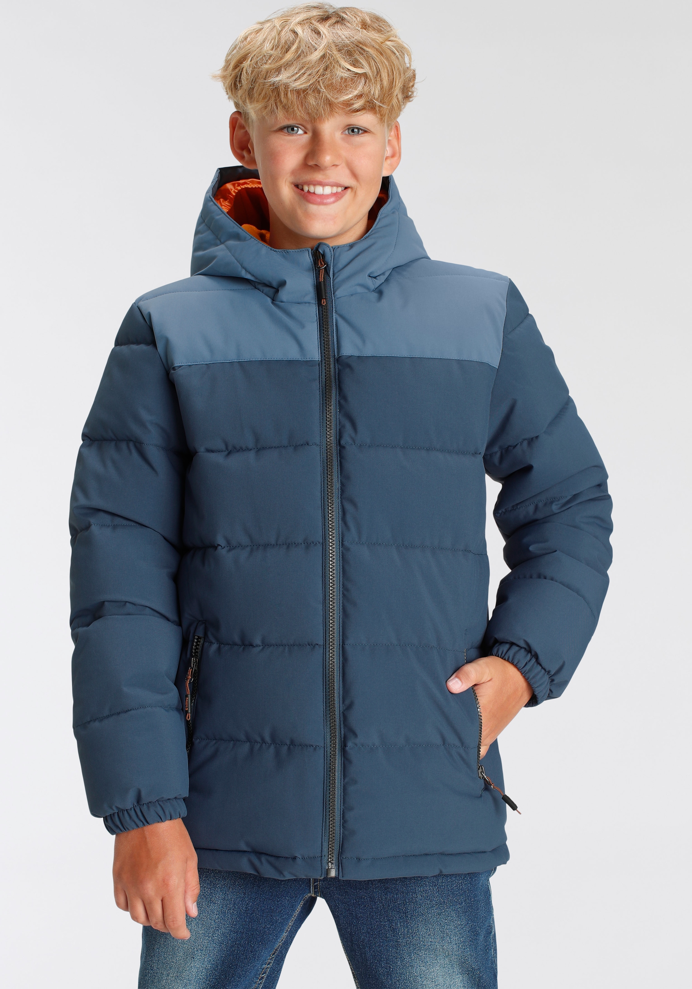 Killtec Winterjacke "KW 1 BYS JCKT OT" mit Kapuze mit Kapuze, für Kinder und Jugendliche, wasserdicht, atmungsaktiv