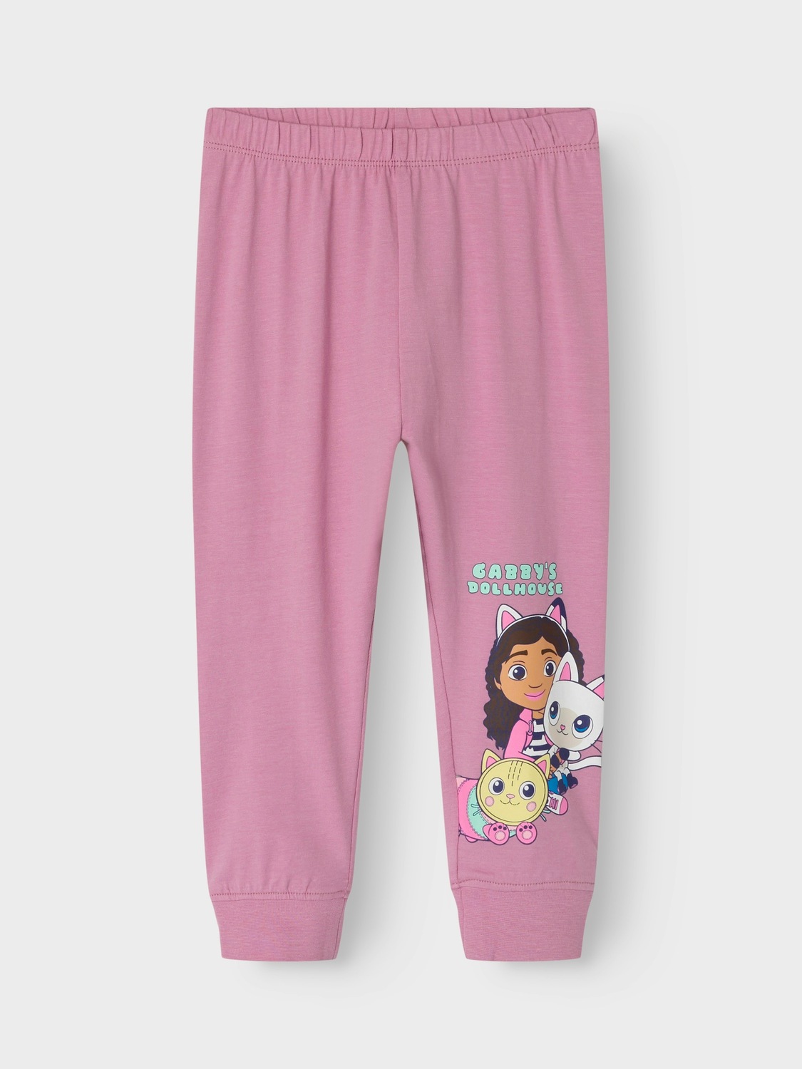 Name It Schlafanzug »NMFSABA GABBY LS NIGHTSET NOOS SKY«, (Set, 2 tlg.)