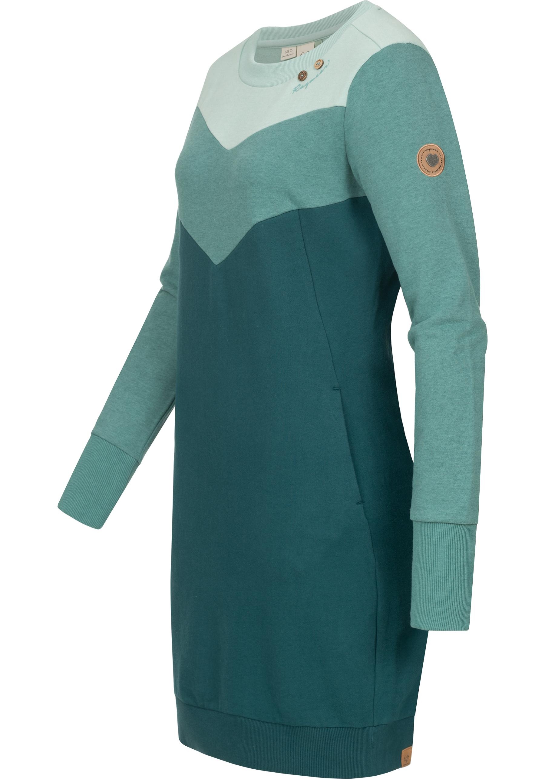 den für Winter Langarmkleid Sweatkleid »Trega Organic«, Dress online kaufen Ragwear stylisches | BAUR