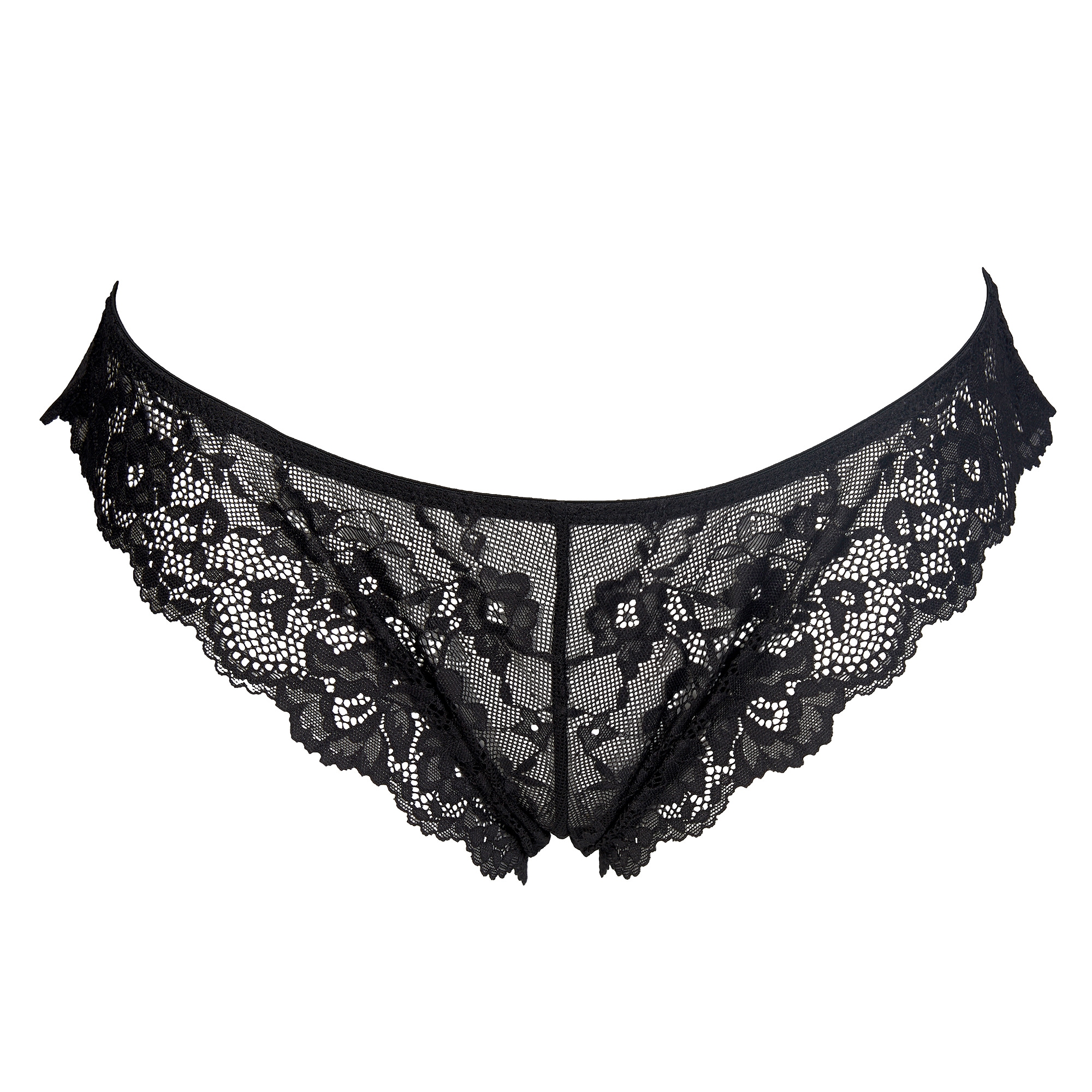 After Eden Brasilslip, mit floraler Spitze