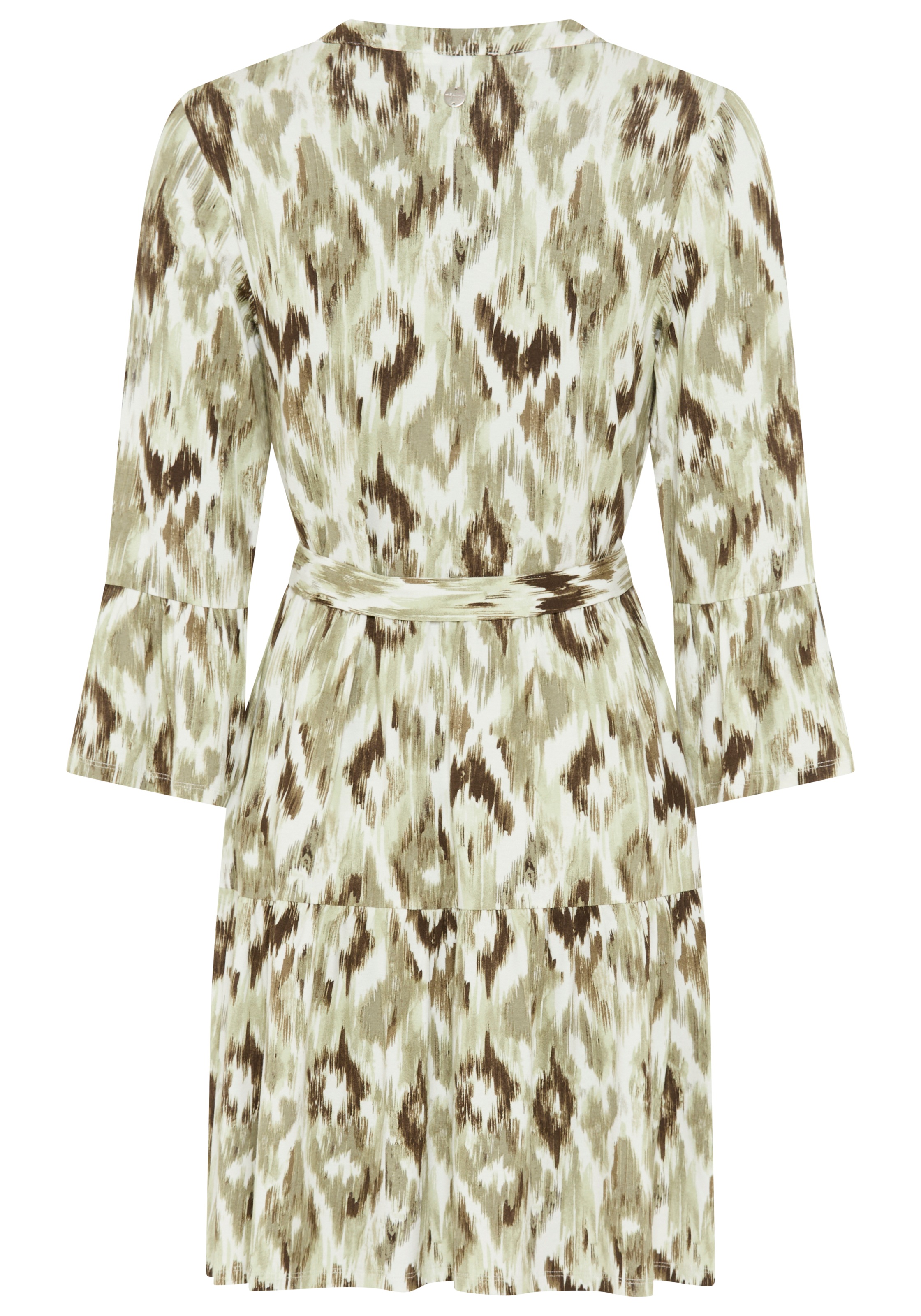 Tamaris Jerseykleid aus elastischer Viskosemischung, figurumspielende Passform