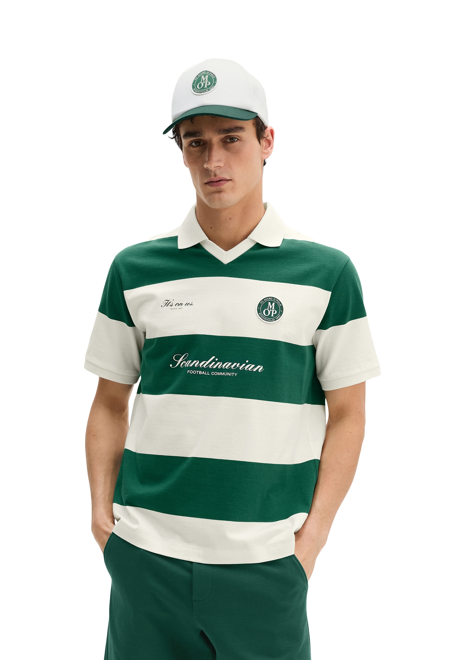 Marc O'Polo Poloshirt »aus schwerer Bio-Baumwoll-Qualität«