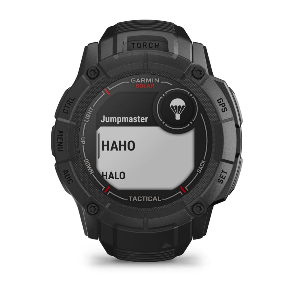 Garmin Smartwatch »Instinct 2X Solar Tactical Edition«, (Proprietär)