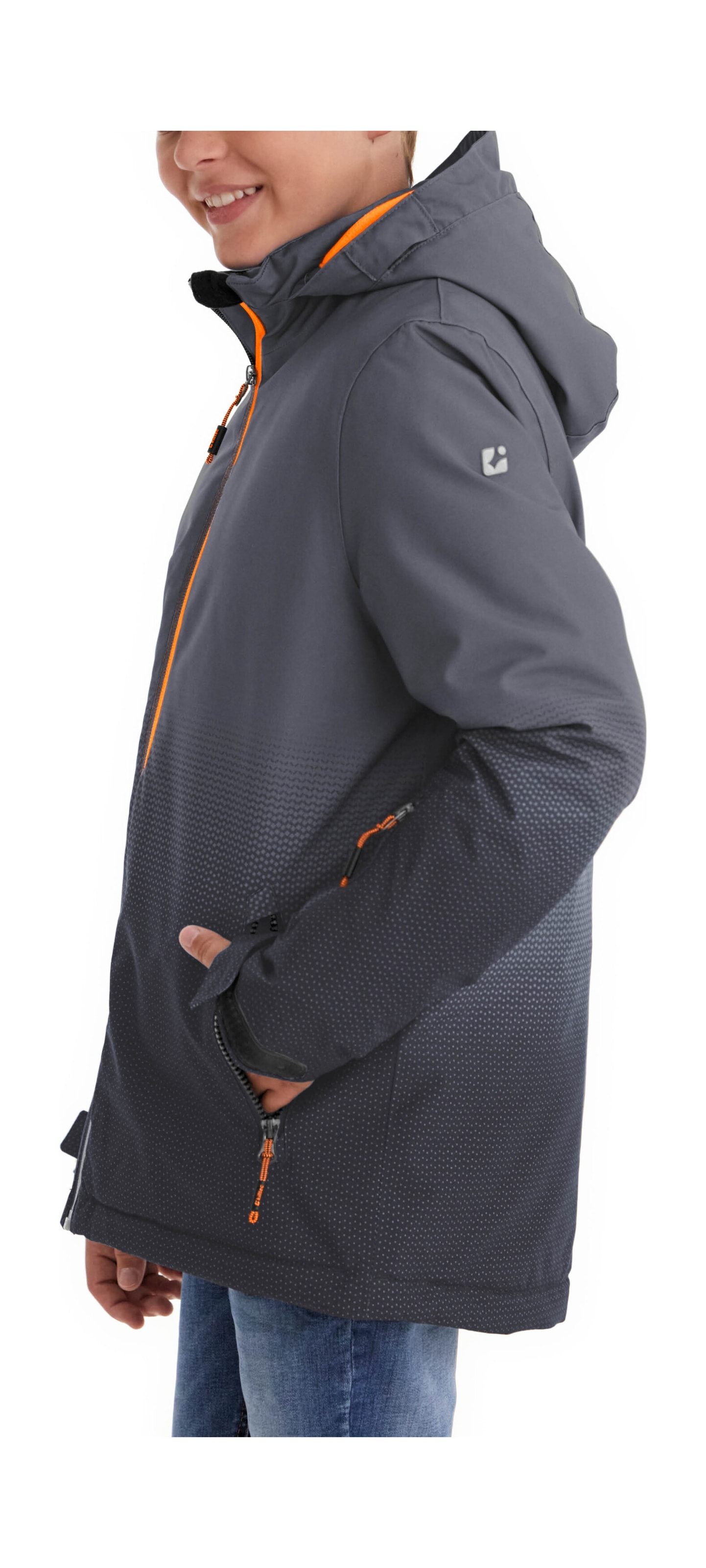 Killtec Outdoorjacke »Lynge BYS JCKT E«, Wasserdichte Funktionsjacke mit Schneefang und coolem Design
