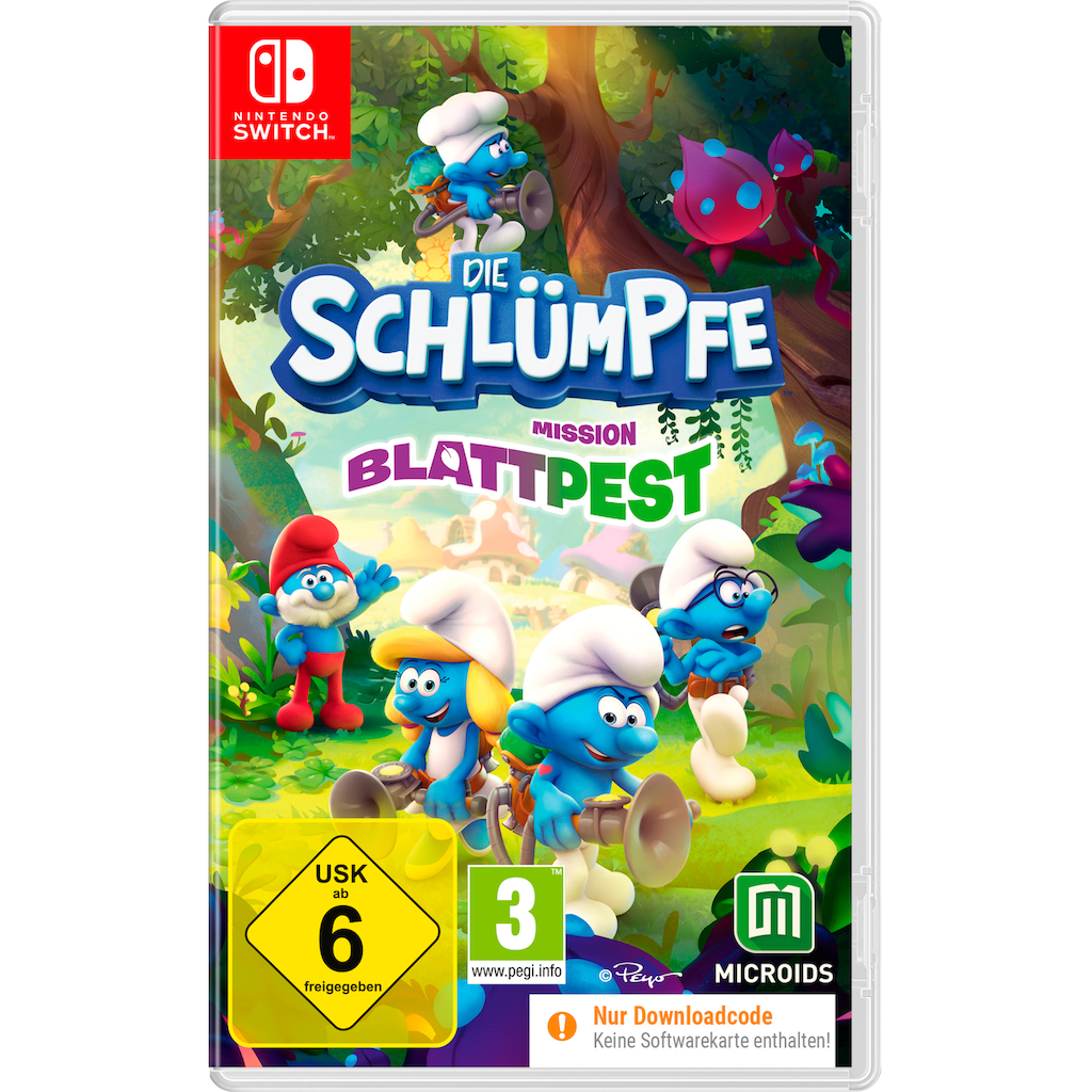 Astragon Spielesoftware »Die Schlümpfe: Mission Blattpest«, Nintendo Switch