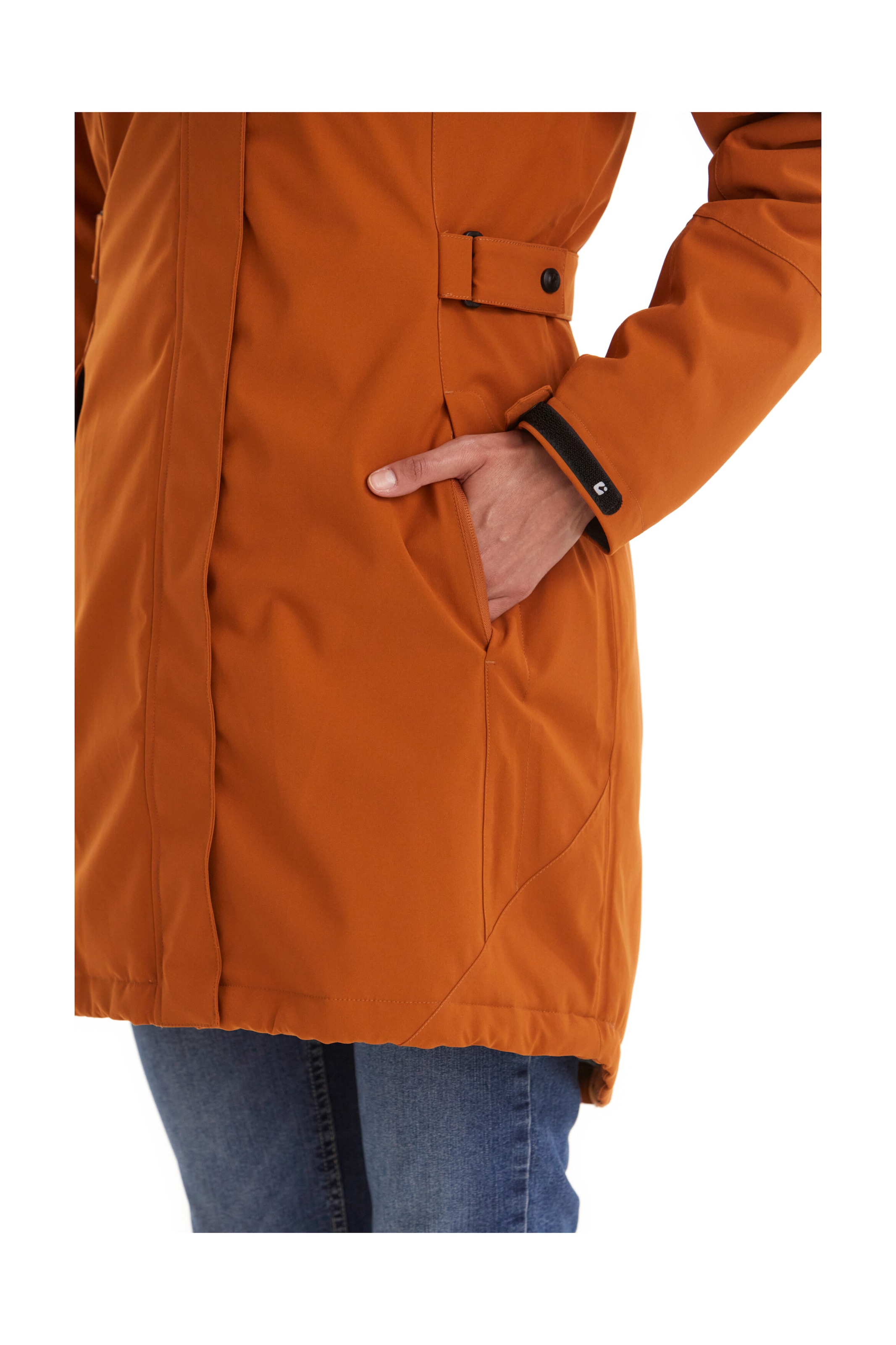 Killtec Parka »KOW 165 WMN PRK«, Wasser- und winddichter Parka mit Teddyfleece und abnehmbarer Kapuze