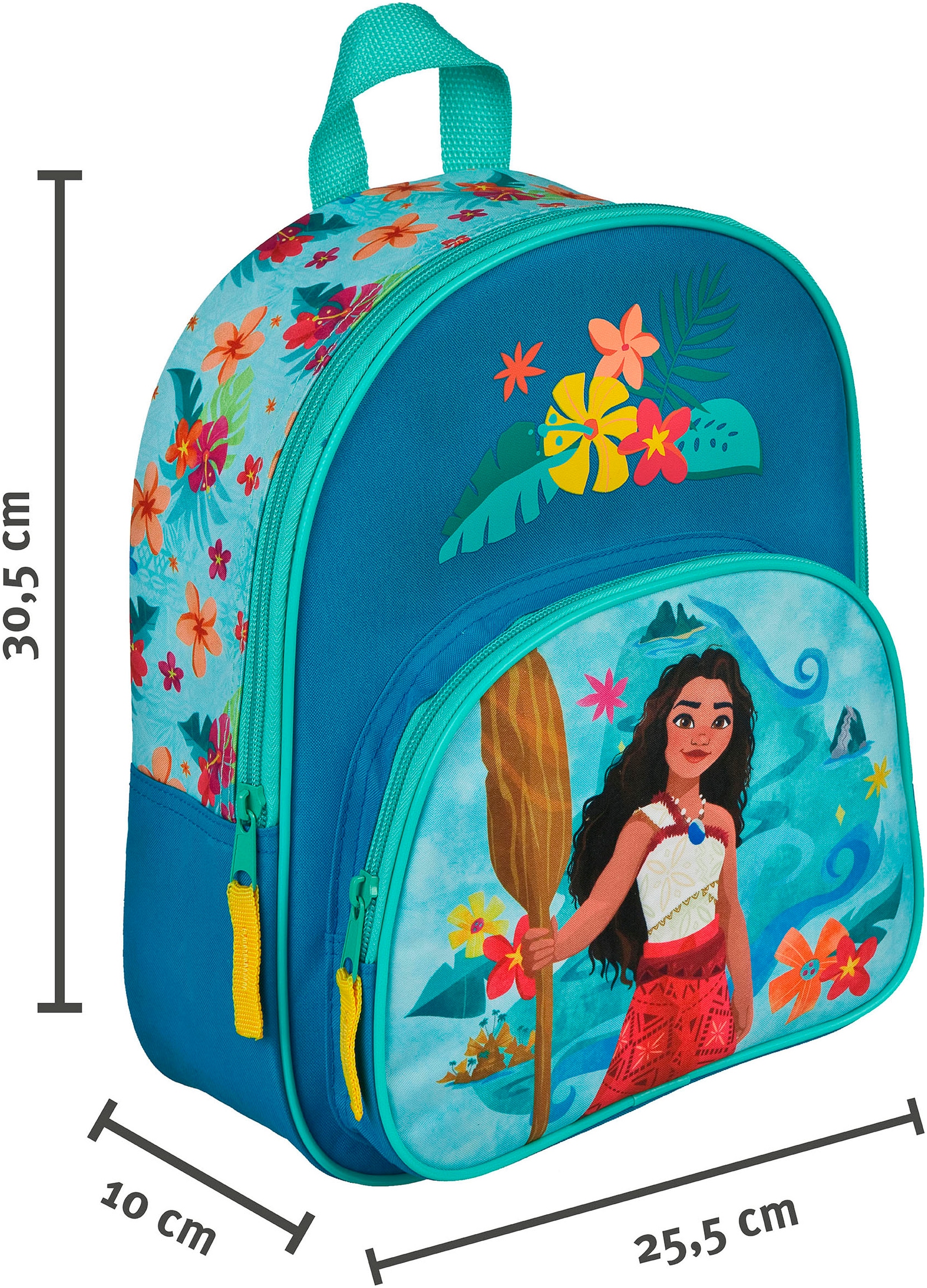 UNDERCOVER Kinderrucksack »Vaiana«, inklusive Geldbeutel
