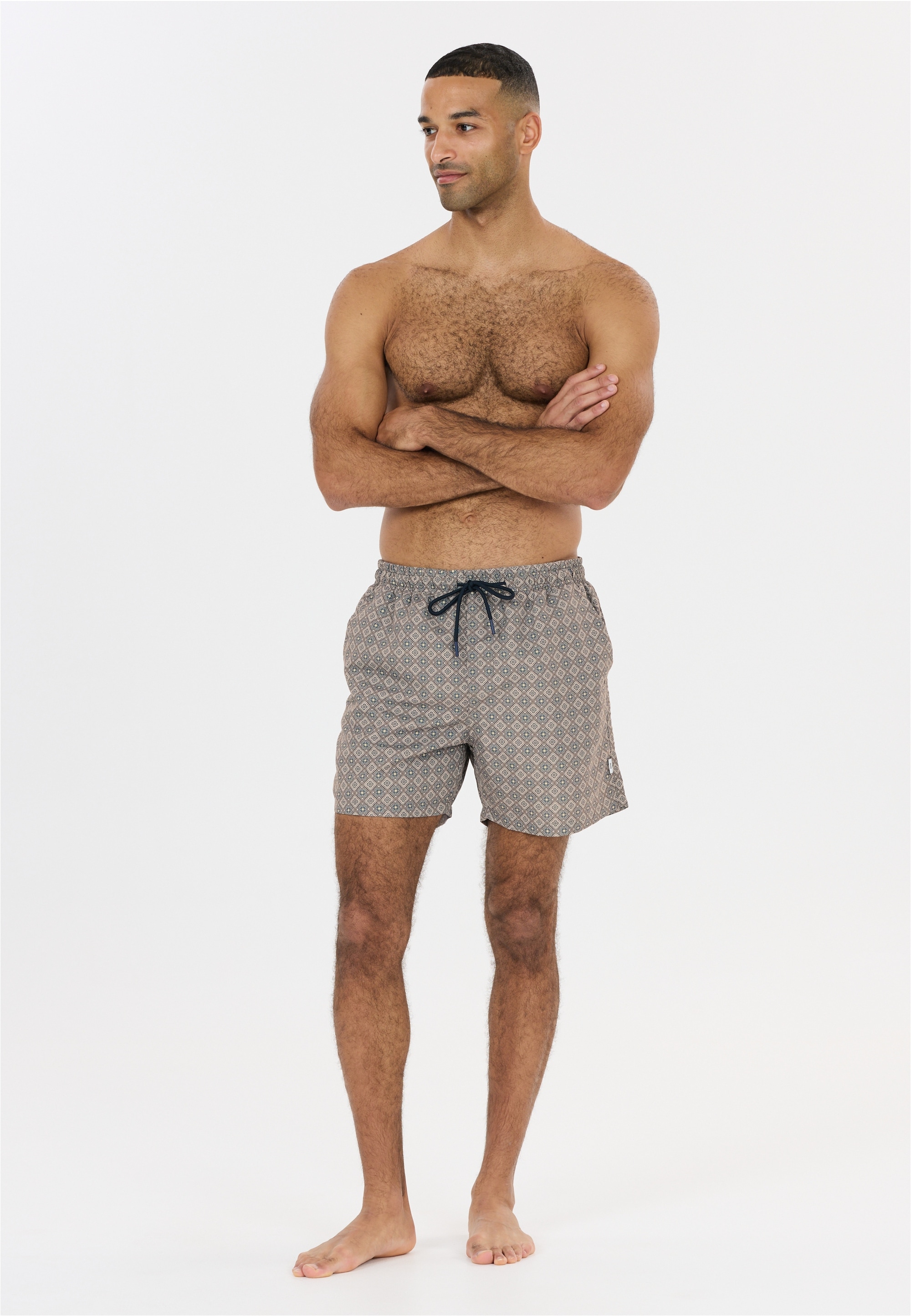 nou Badeshorts »Justino« 1 Stk. mit elastischem Bund und Kordelzug