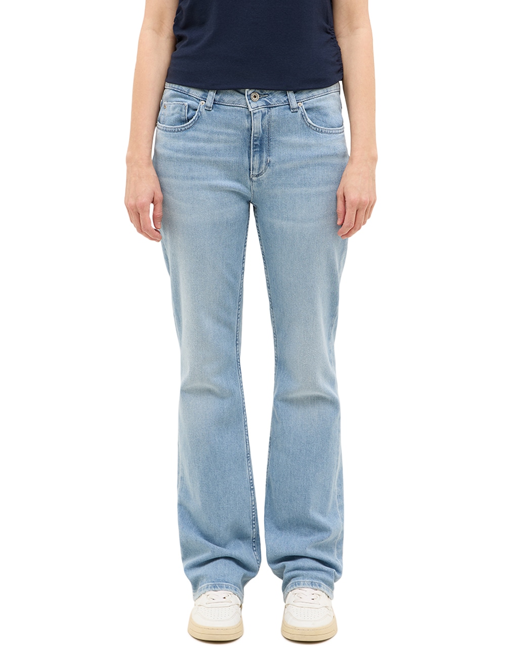 MUSTANG Bootcut-Jeans »Damen Style Crosby Relaxed Straight«