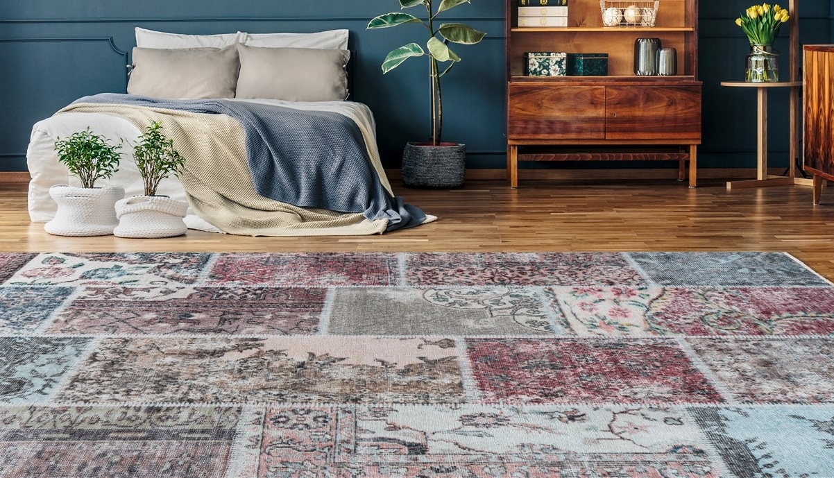 Teppich PADIRO "Toska 225", bunt (multi, rot), B:240cm H:5mm L:330cm, Polyester, Teppiche, Teppich