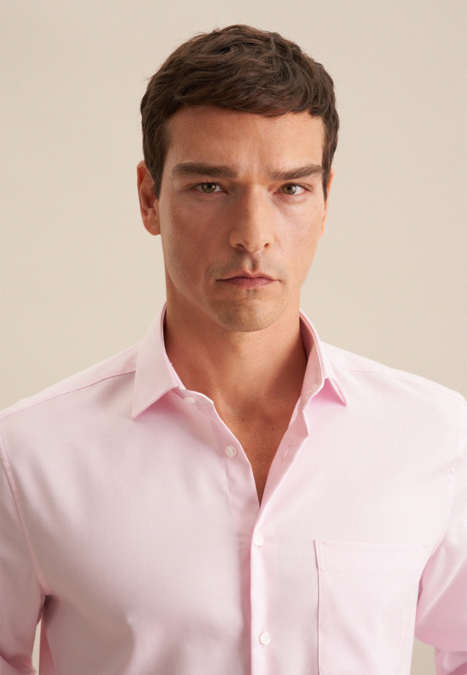 Thumbnail - seidensticker Businesshemd "Schwarze Rose" Regular 1/1 Kentkragen Uni