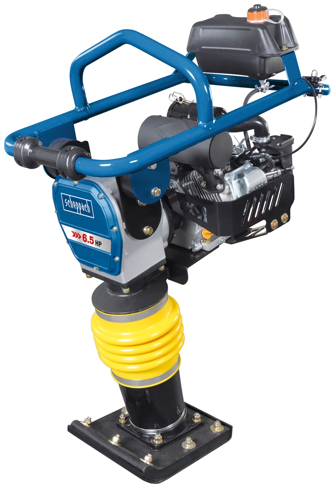 SCHEPPACH Vibrationsstampfer "VS 1000", Platte B/L: 48cm x 78cm, bunt, Rüttelplatten